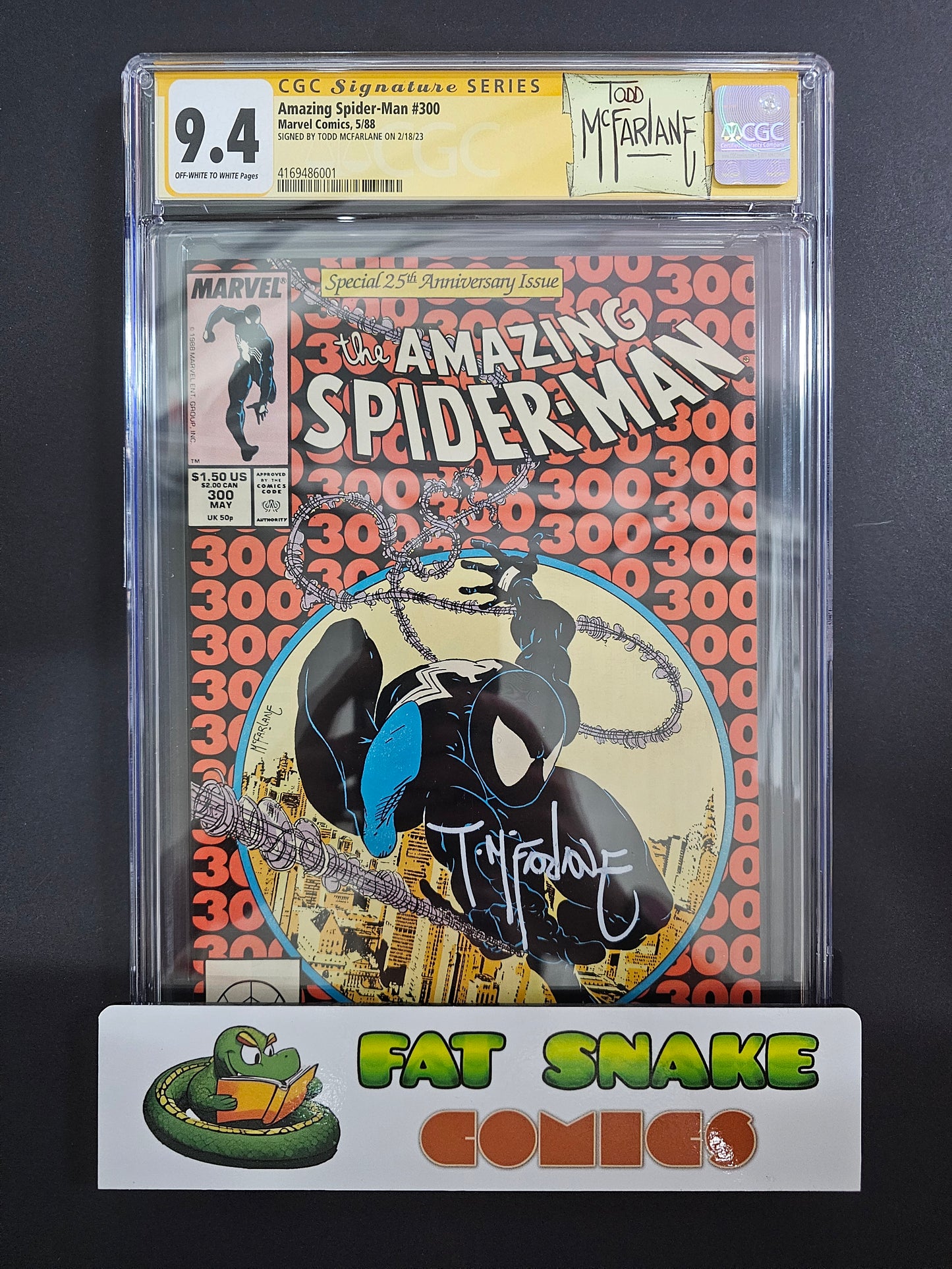 Amazing Spider-Man (1988) #300 1st Venom