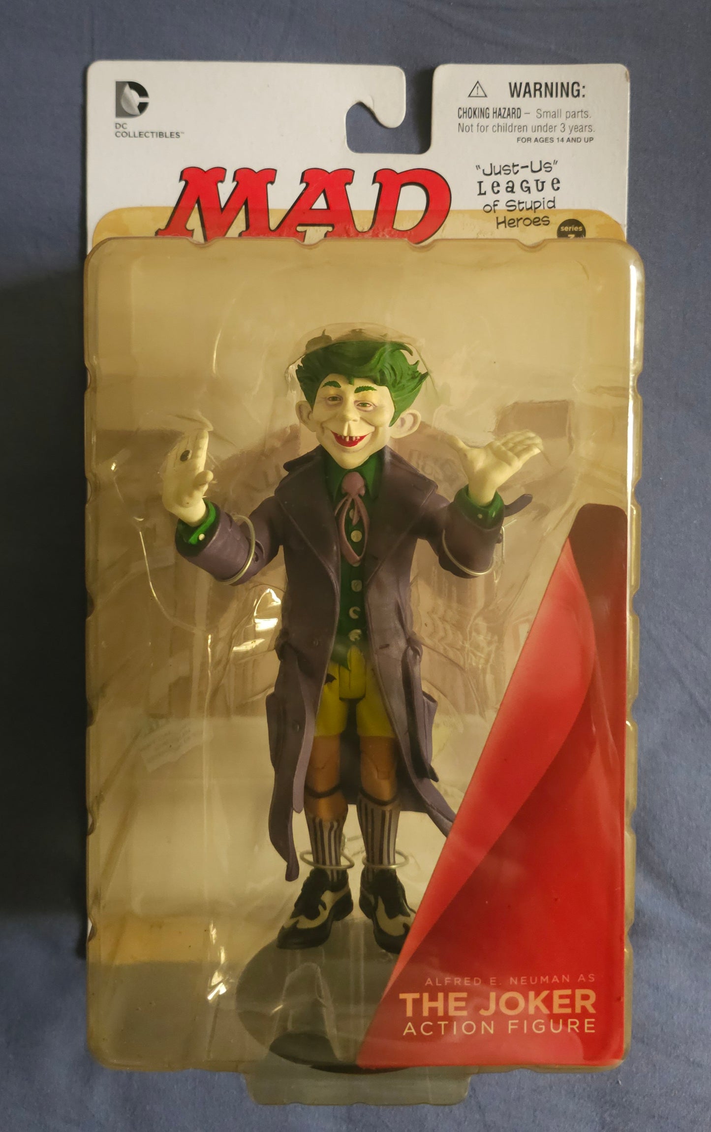 HTF "Just-Us" League of Stupid Heroes Batman Robin & Joker set (Series 3)