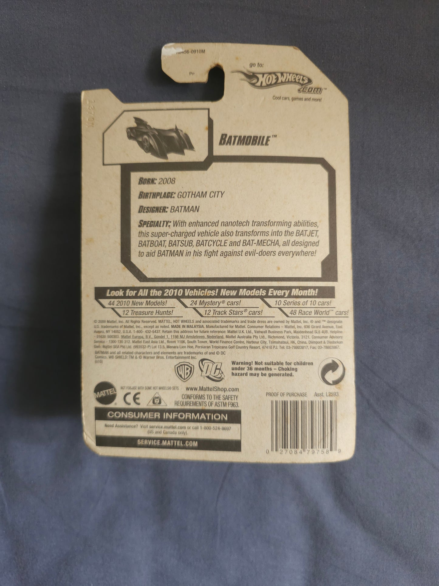 Hotwheels Batmobile (2010)