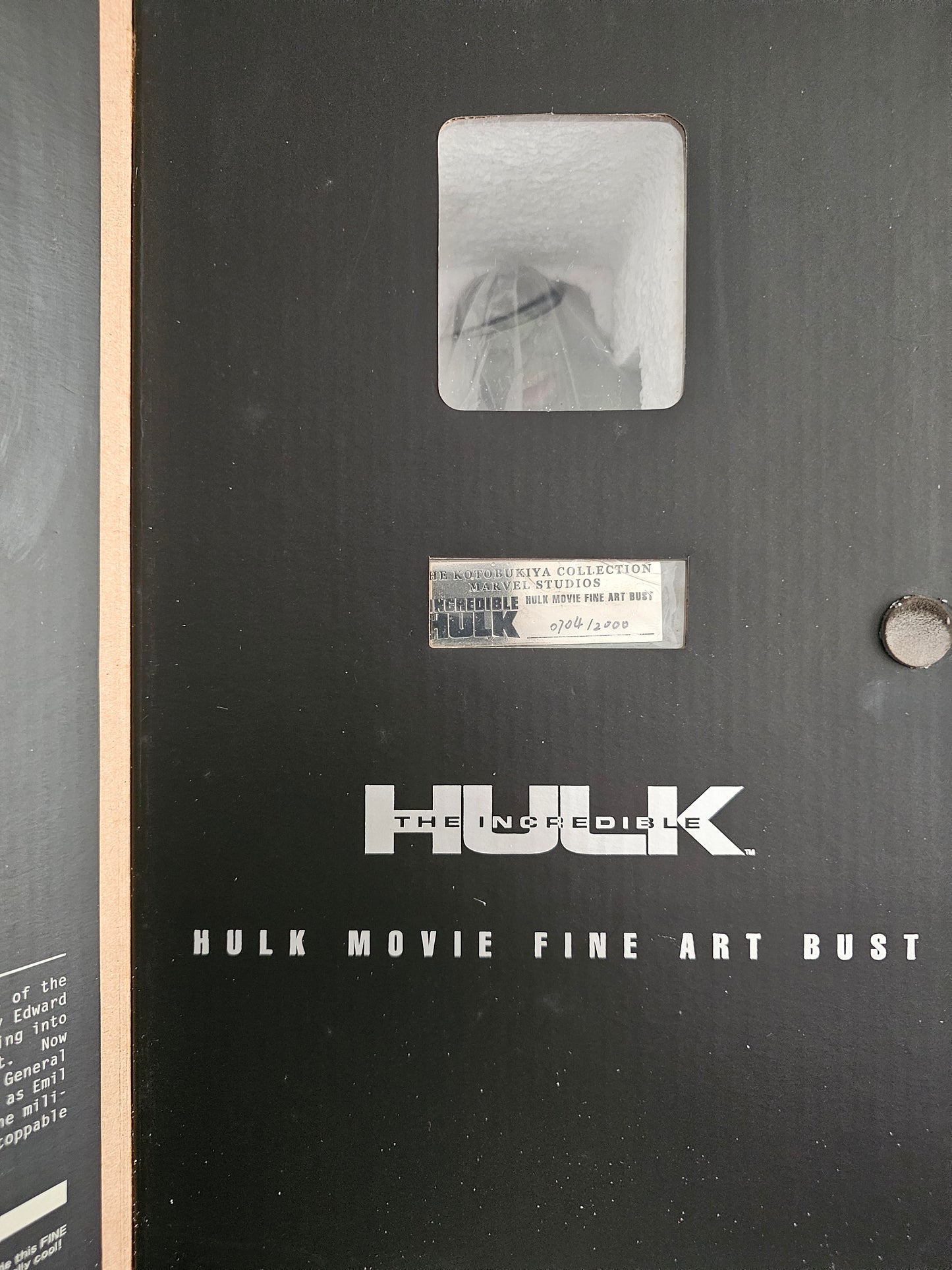 Kotobukiya Hulk Movie Fine Art Bust