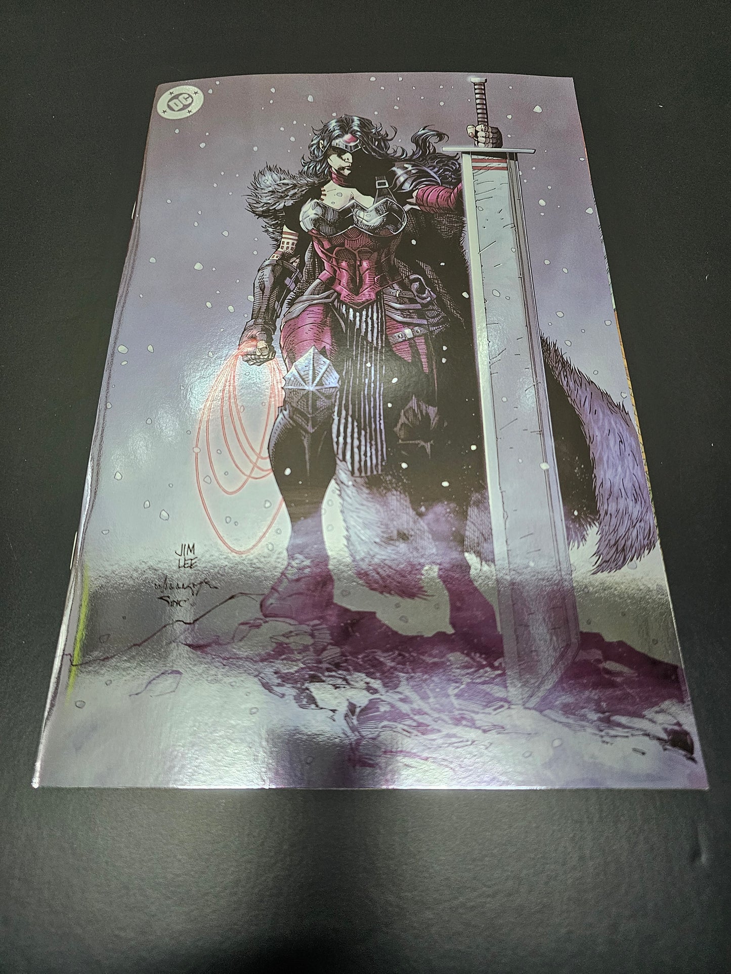 Absolute Wonder Woman (2024) #01 Jim Lee "Virgin" Foil Variant