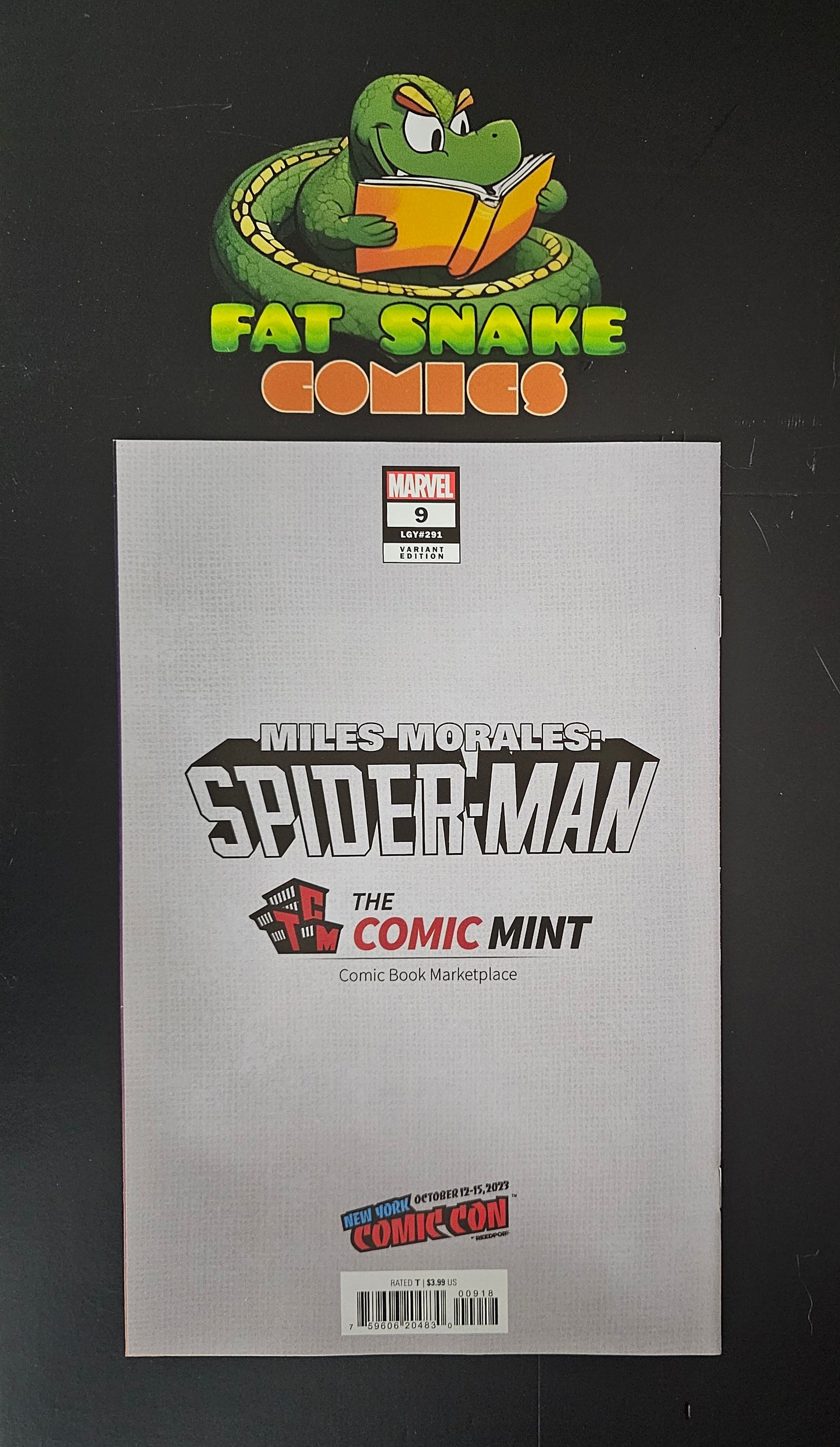 Miles Morales Spider-Man(2023) #9 Baldari "Virgin" NYCC Exclusive