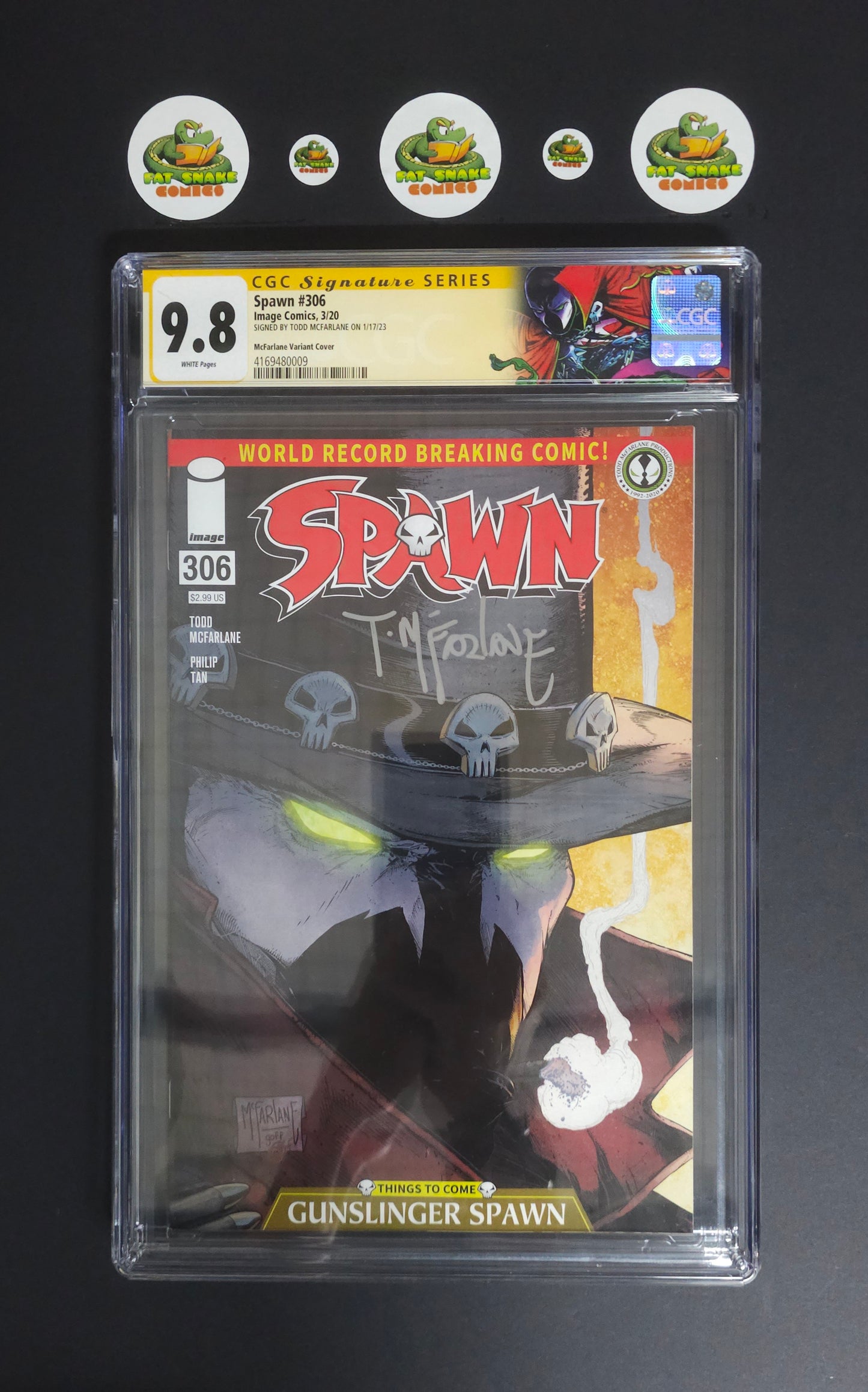 Spawn (2020) #306 CGC 9.8 McFarlane variant