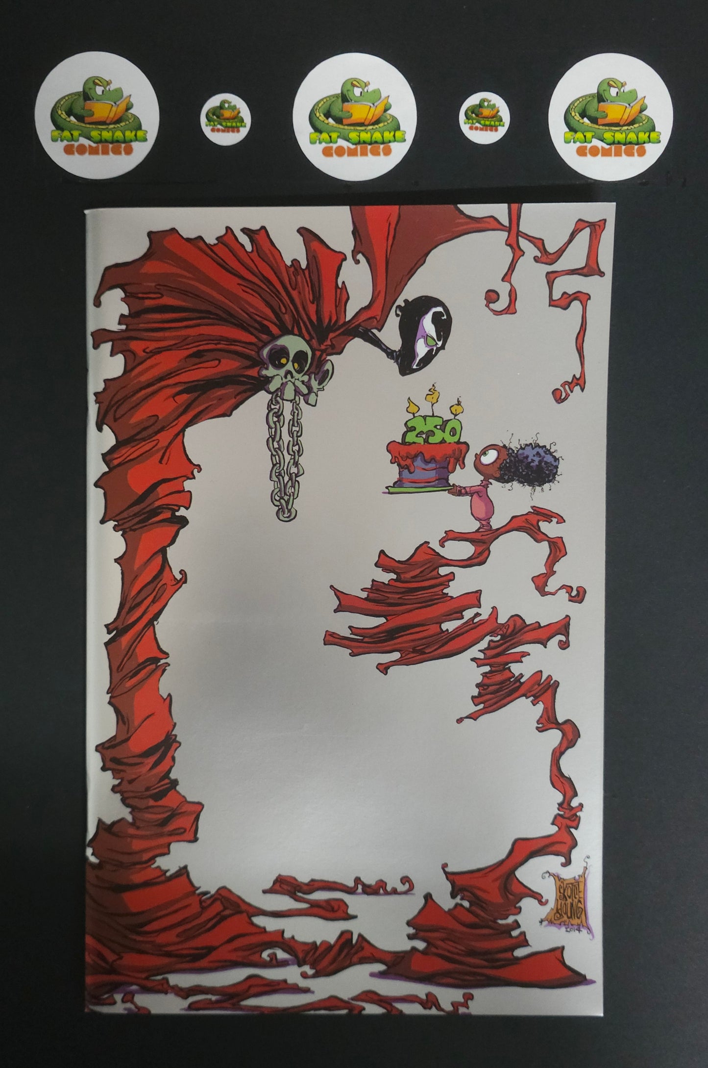 Spawn #250 Silver Foil "Virgin" Mexican Edition