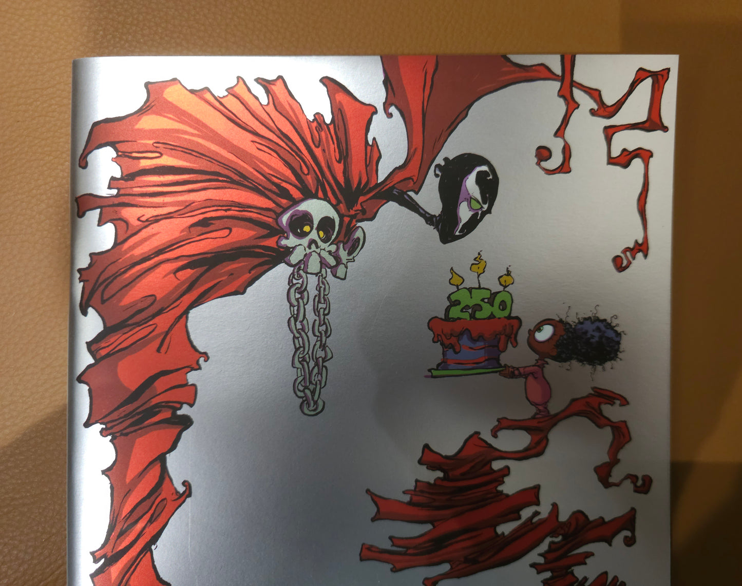 Spawn #250 Silver Foil "Virgin" Mexican Edition
