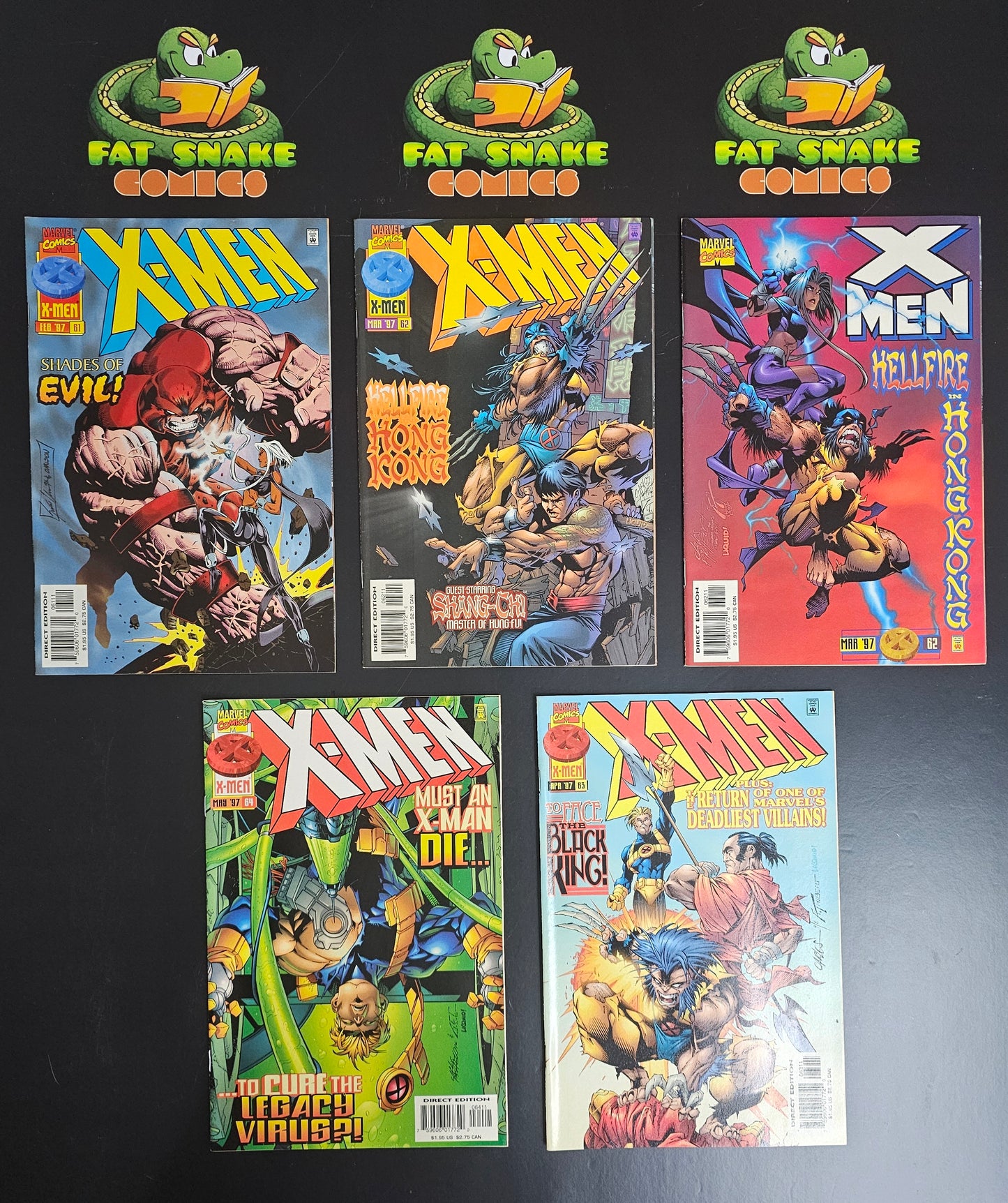 X-Men (1997) #65 to 69