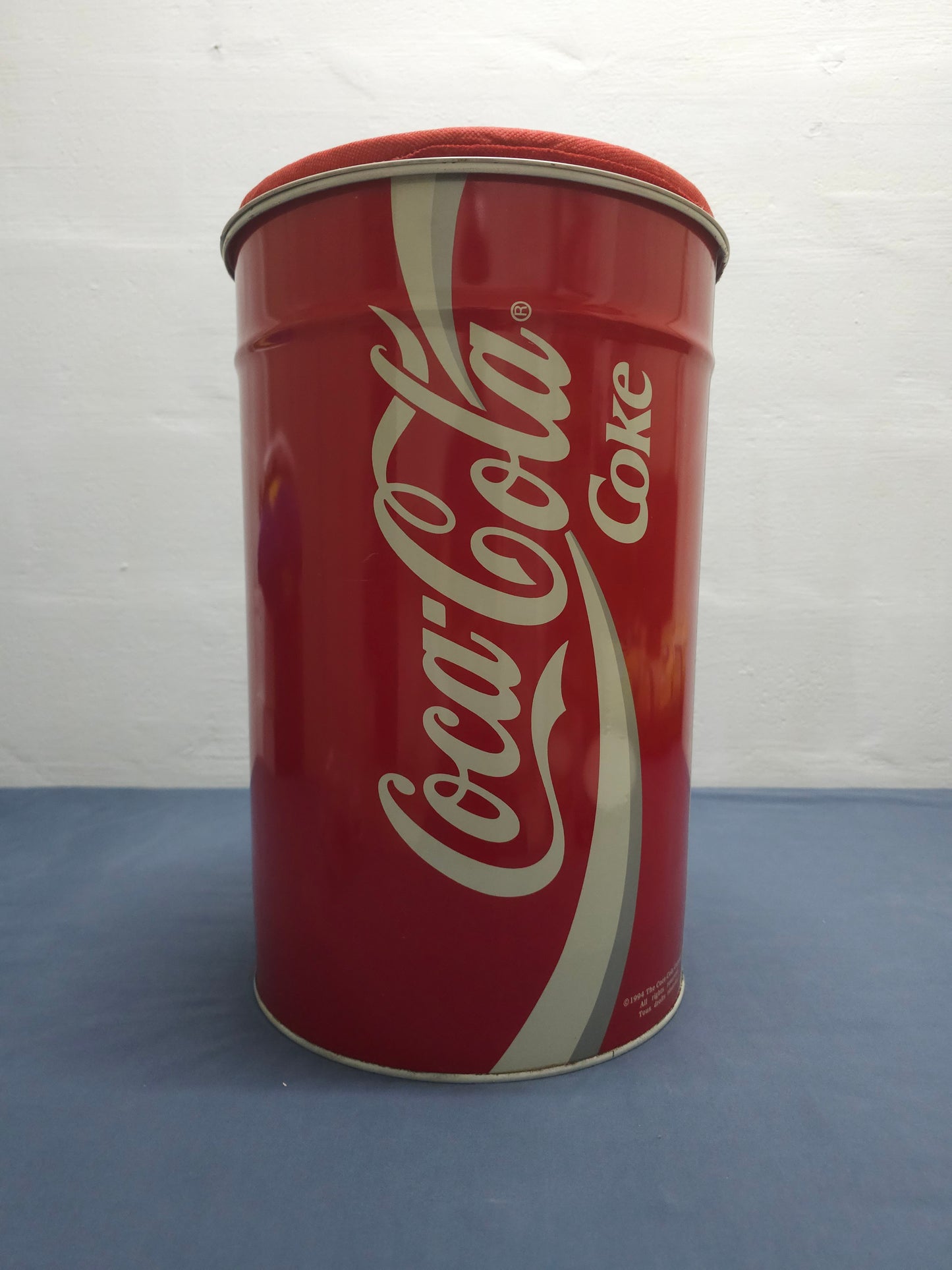 Coca Cola Metal Storage Container cum Stool