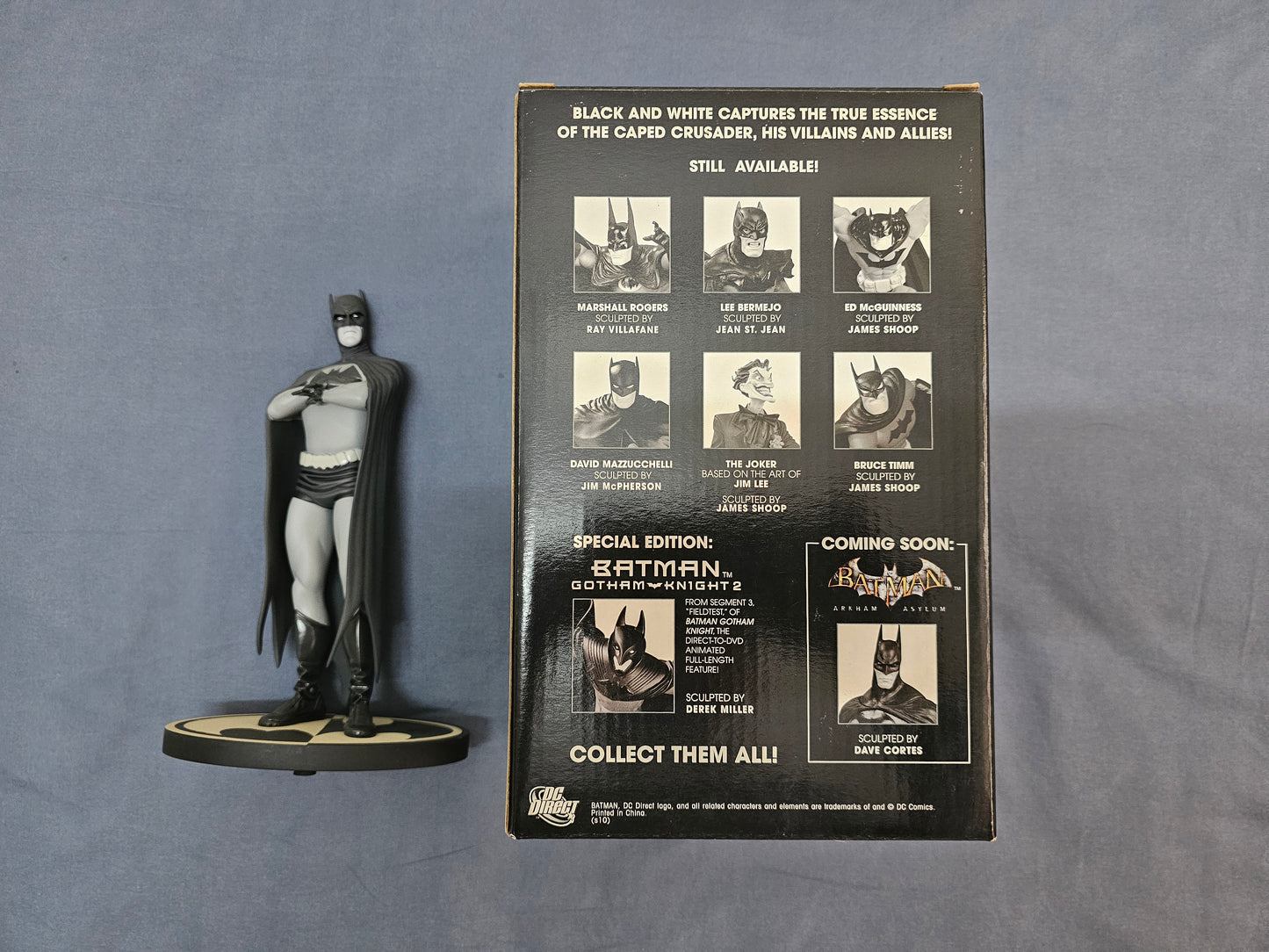 Batman Black & White Joker Statue: Frank Quitely