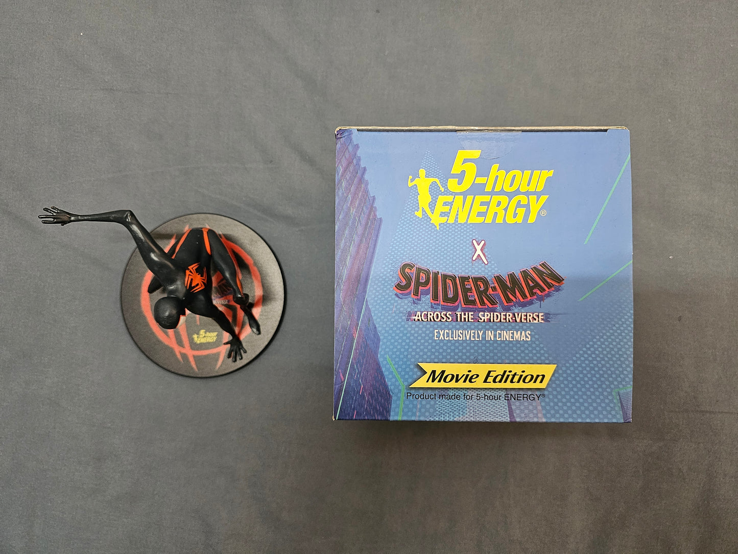 Spider-Man Black Suit Statue with Box