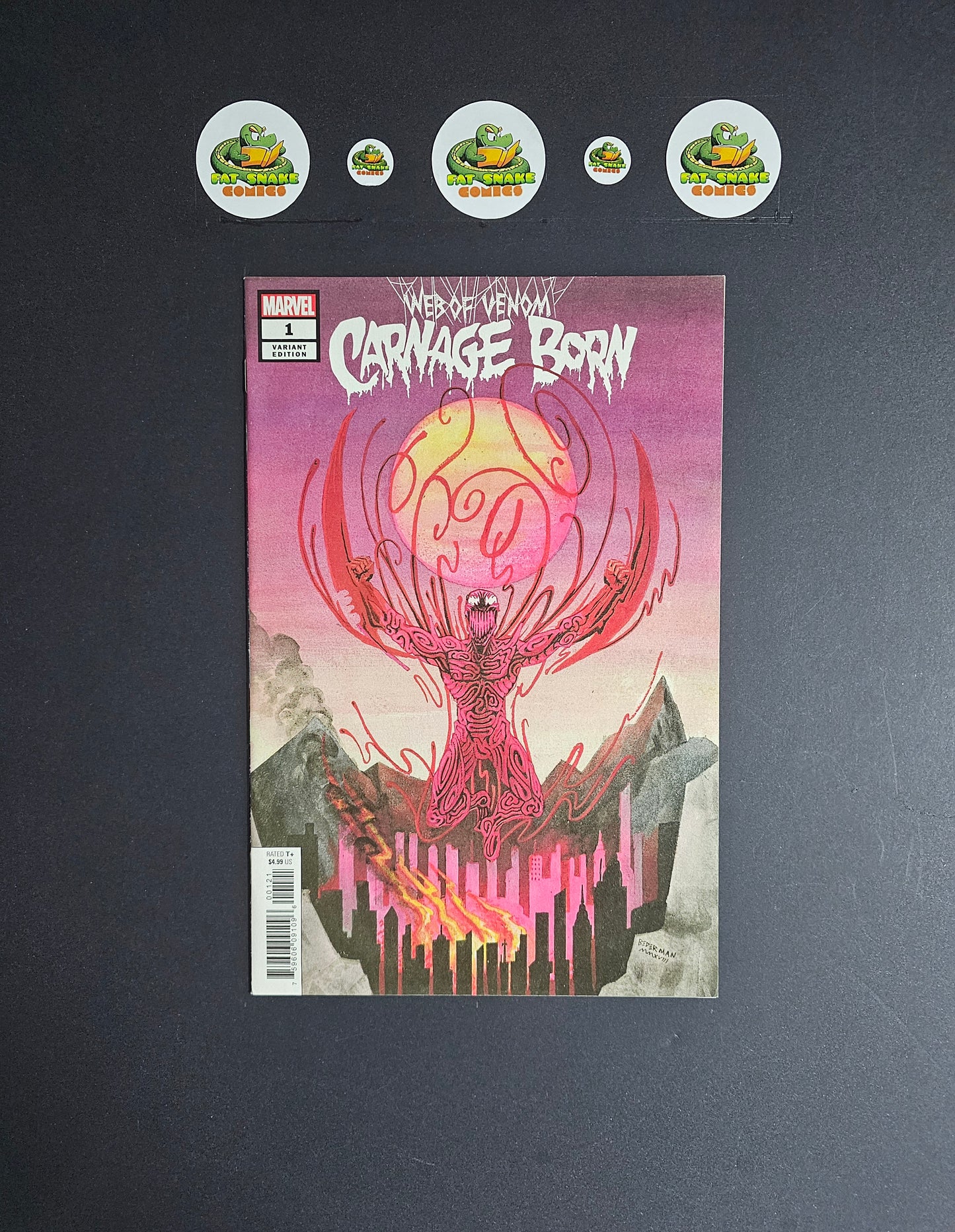 Web of Venom (2019) #1 Bederman Variant