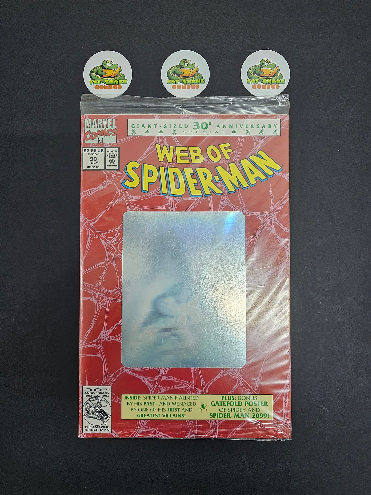 Web of Spider-Man (1992) #90 Hologram