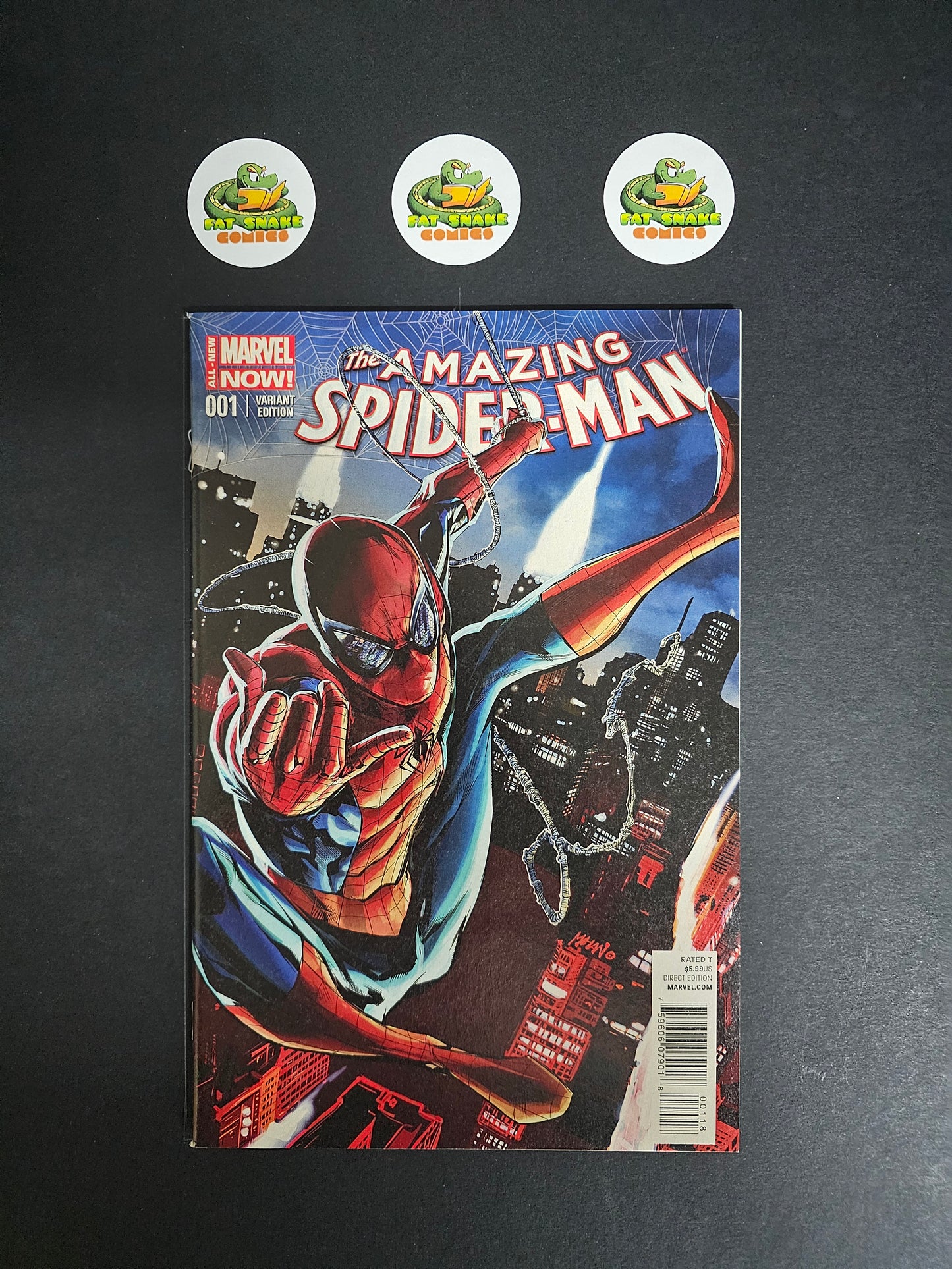 Amazing Spider-Man (2014) #1 Mhan Variant