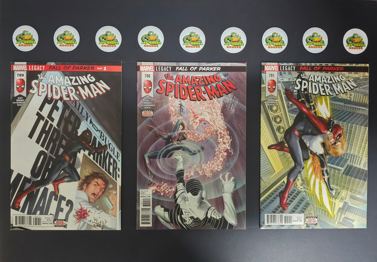 Amazing Spider-Man (2017) #789-791 Complete Storyarc