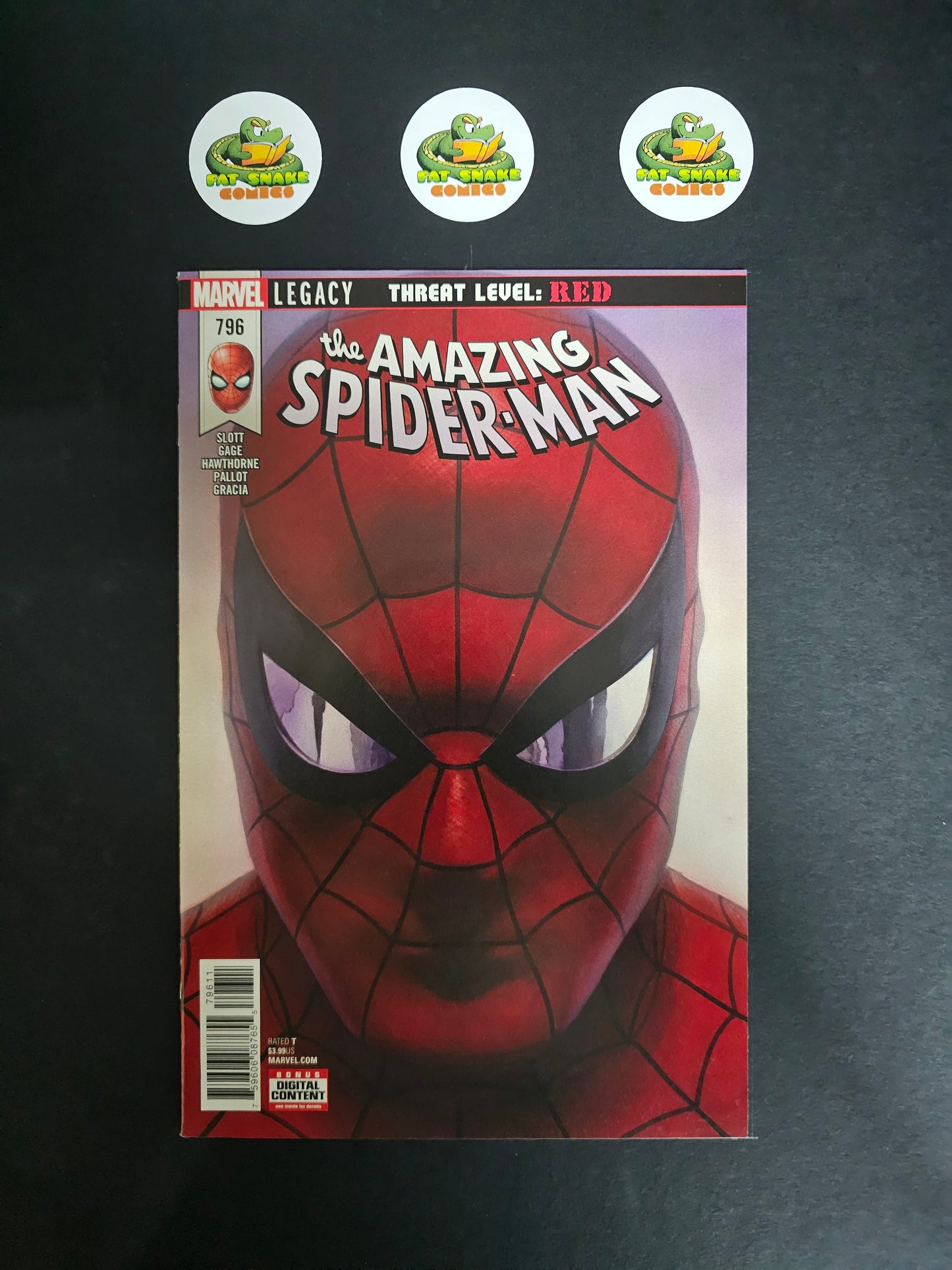 Amazing Spider-Man (2018) #796 1st, 2nd & 3rd Print Set