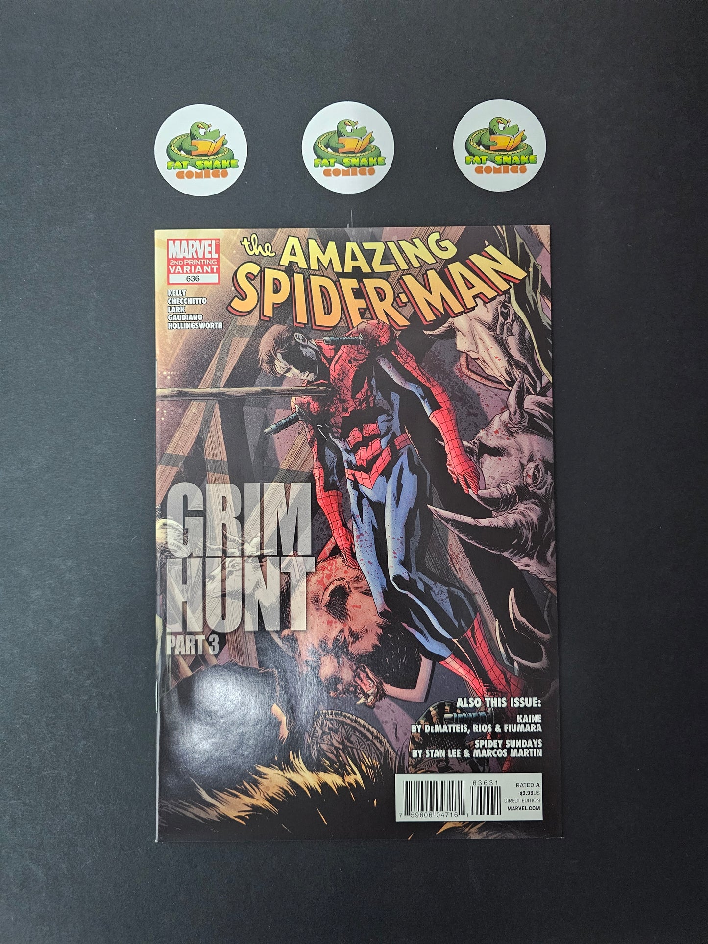 Amazing Spider-Man (2010) #636 2nd Print