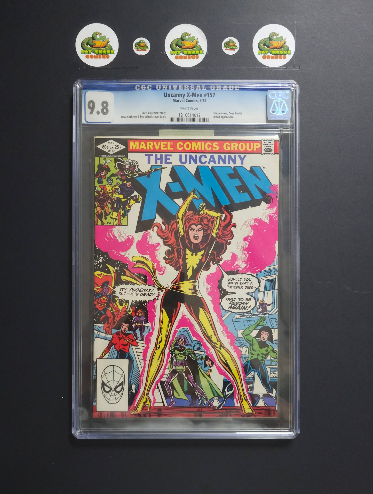 Uncanny X-Men (1981) #157 CGC 9.8 WP