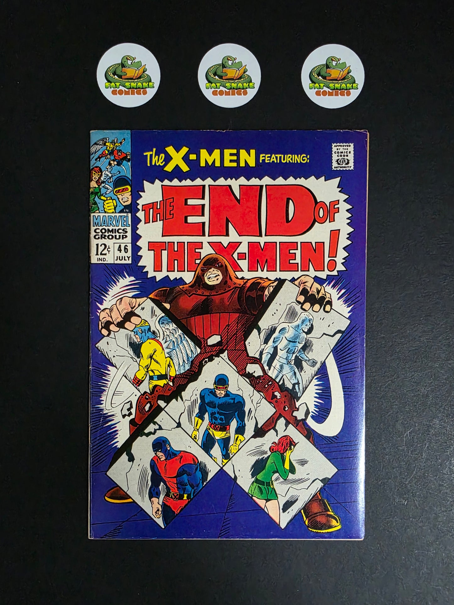 X-Men (1968) #46 Origin of Iceman
