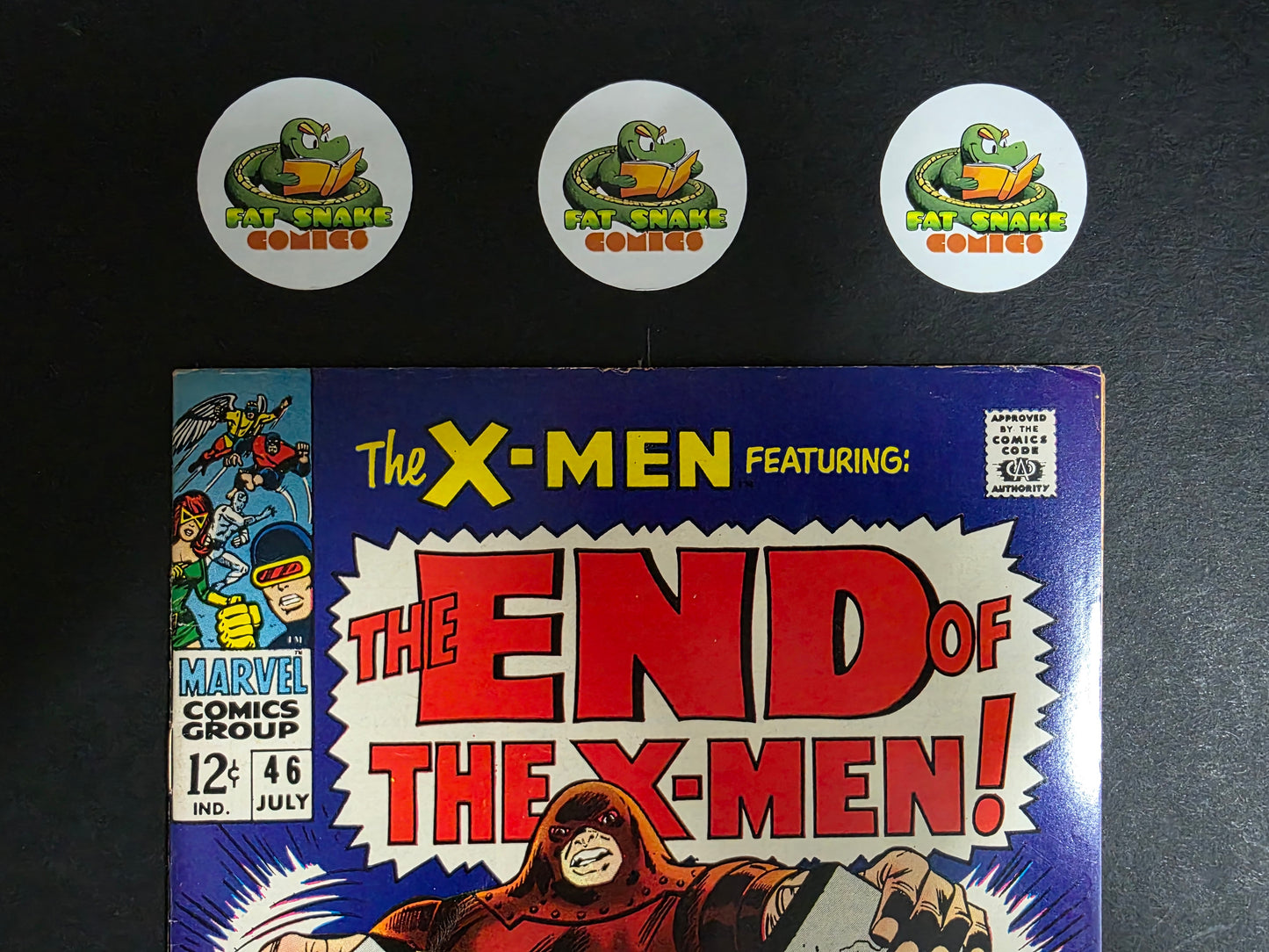 X-Men (1968) #46 Origin of Iceman