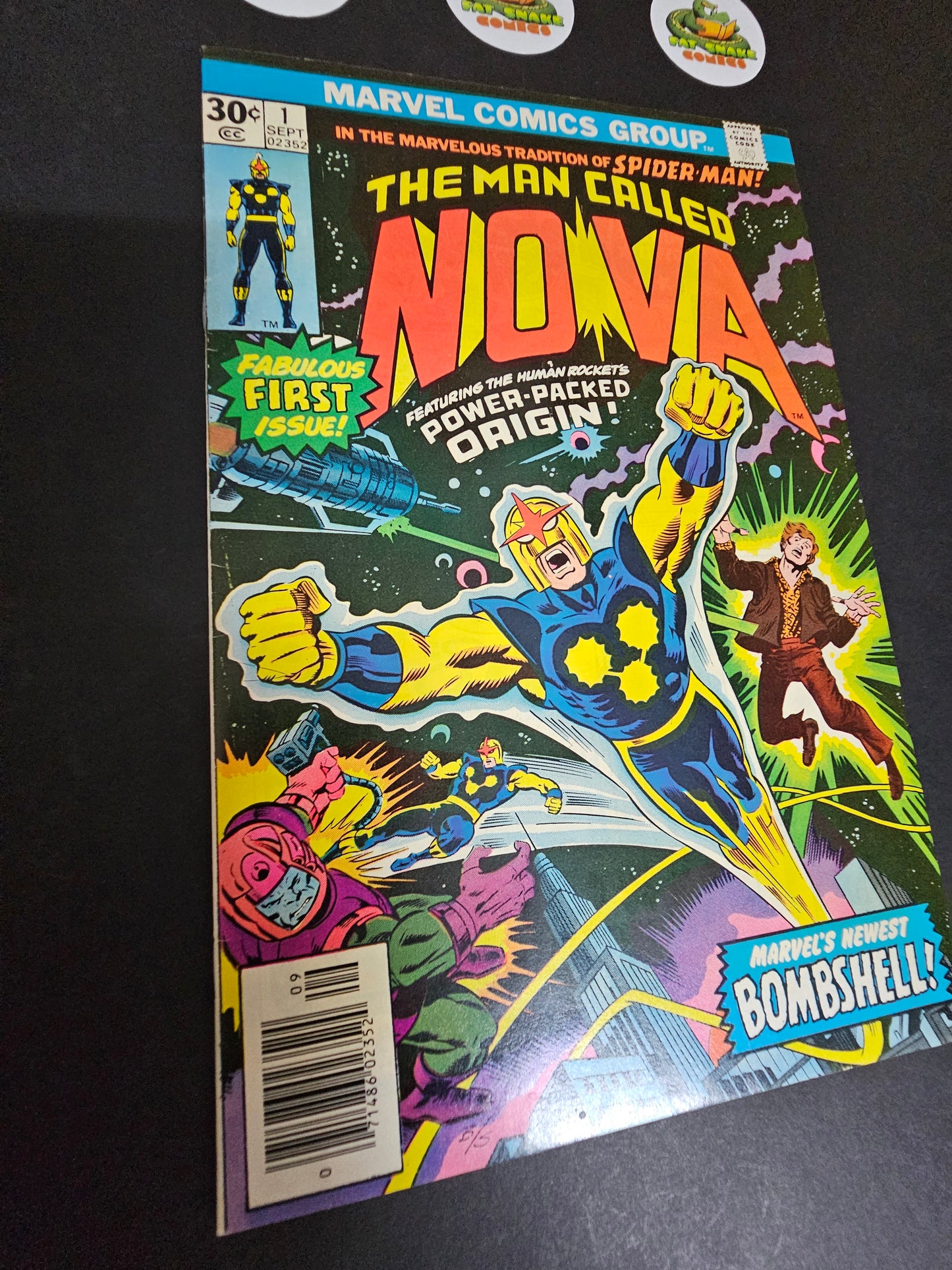 Nova (1976) #1 1st Appearance of Nova (Richard Rider)