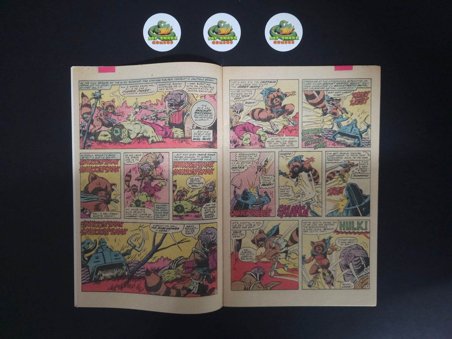 Incredible Hulk (1982) #1 1st comic Appearance of Rocket Raccoon