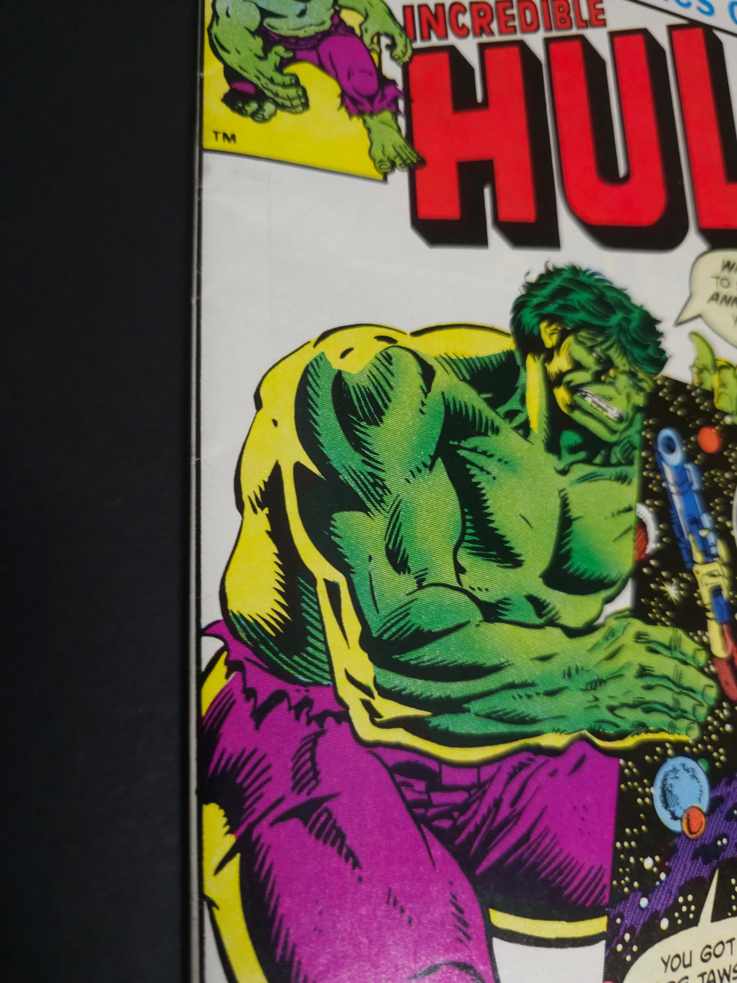 Incredible Hulk (1982) #1 1st comic Appearance of Rocket Raccoon