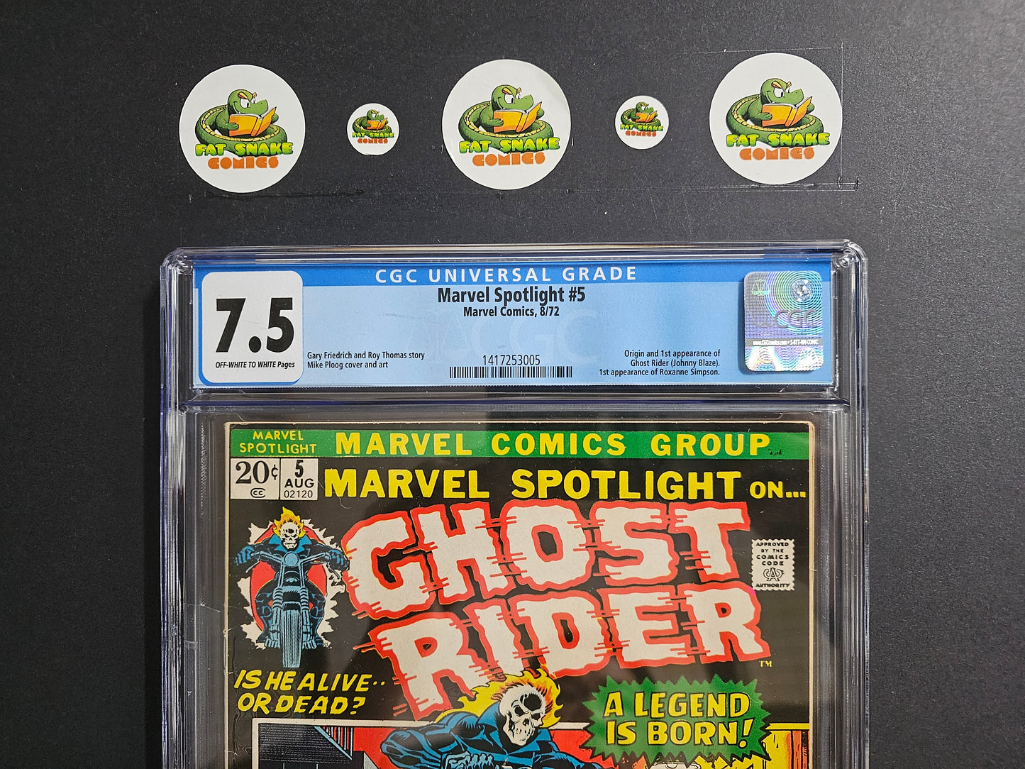 Marvel Spotlight (Vol.1) #5: 1st Appearance of Ghost Rider (Johnny Blaze)