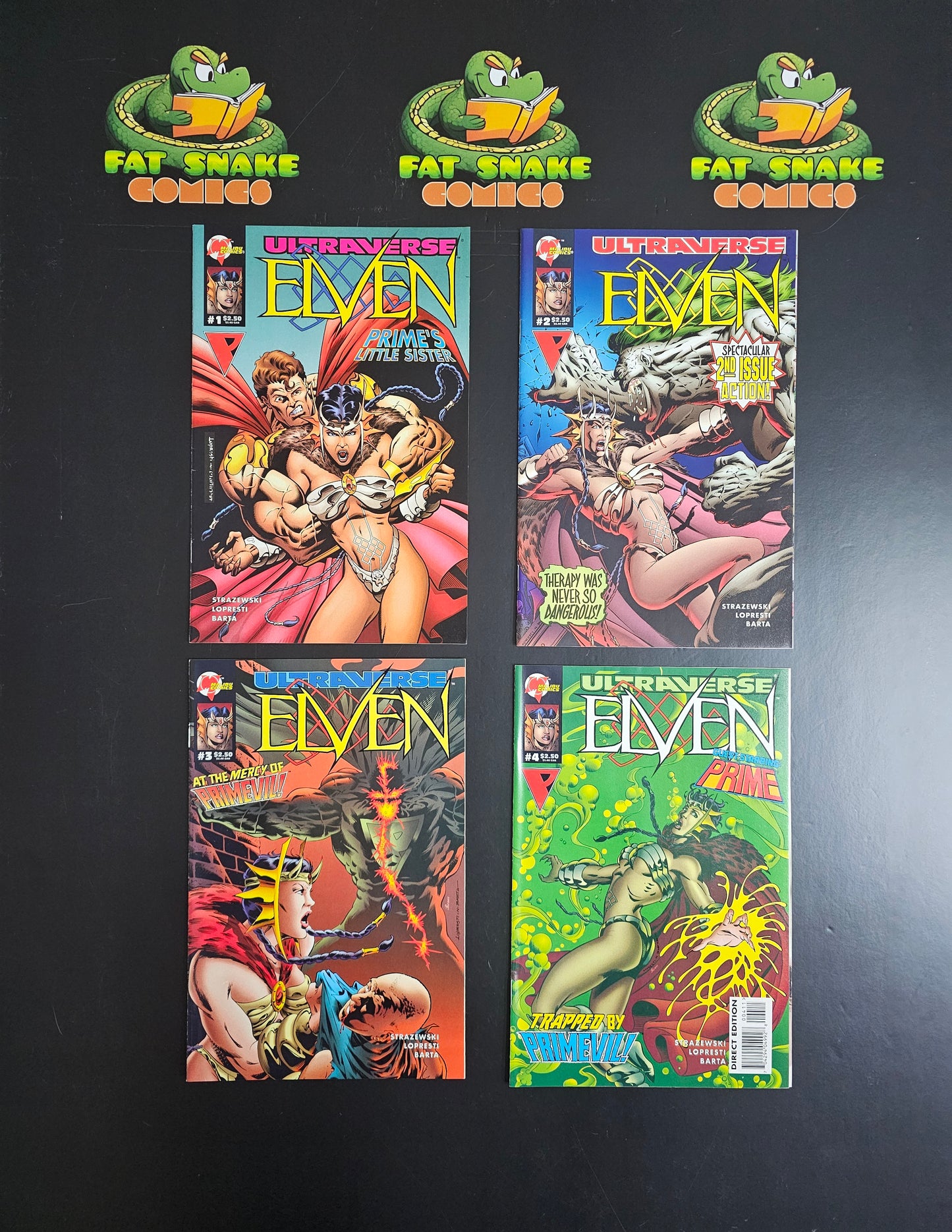 Elven (1995) Issue 1 to 4 Set