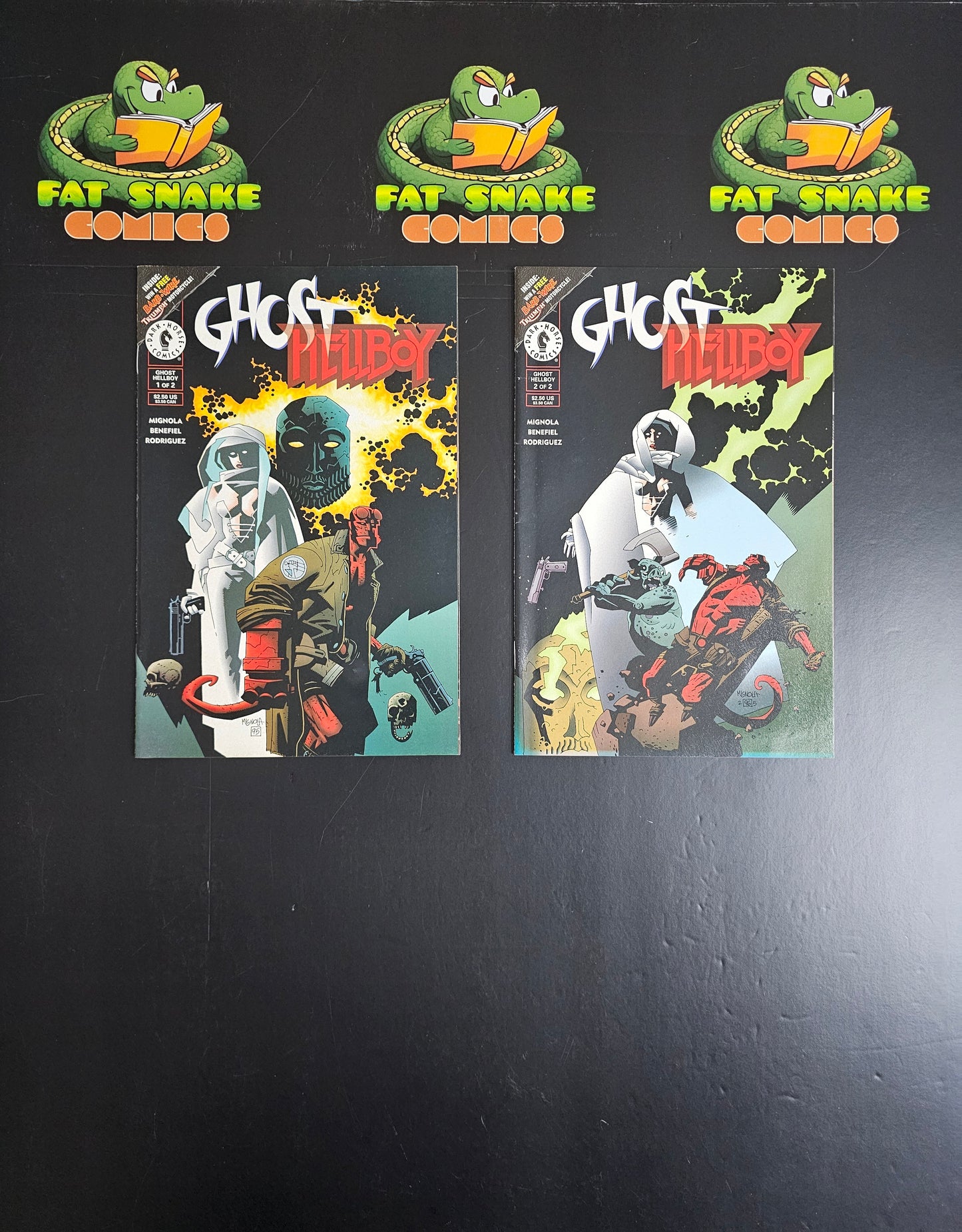 Ghost Hellboy (1996) #1-2 Complete Limited Series (Copy)