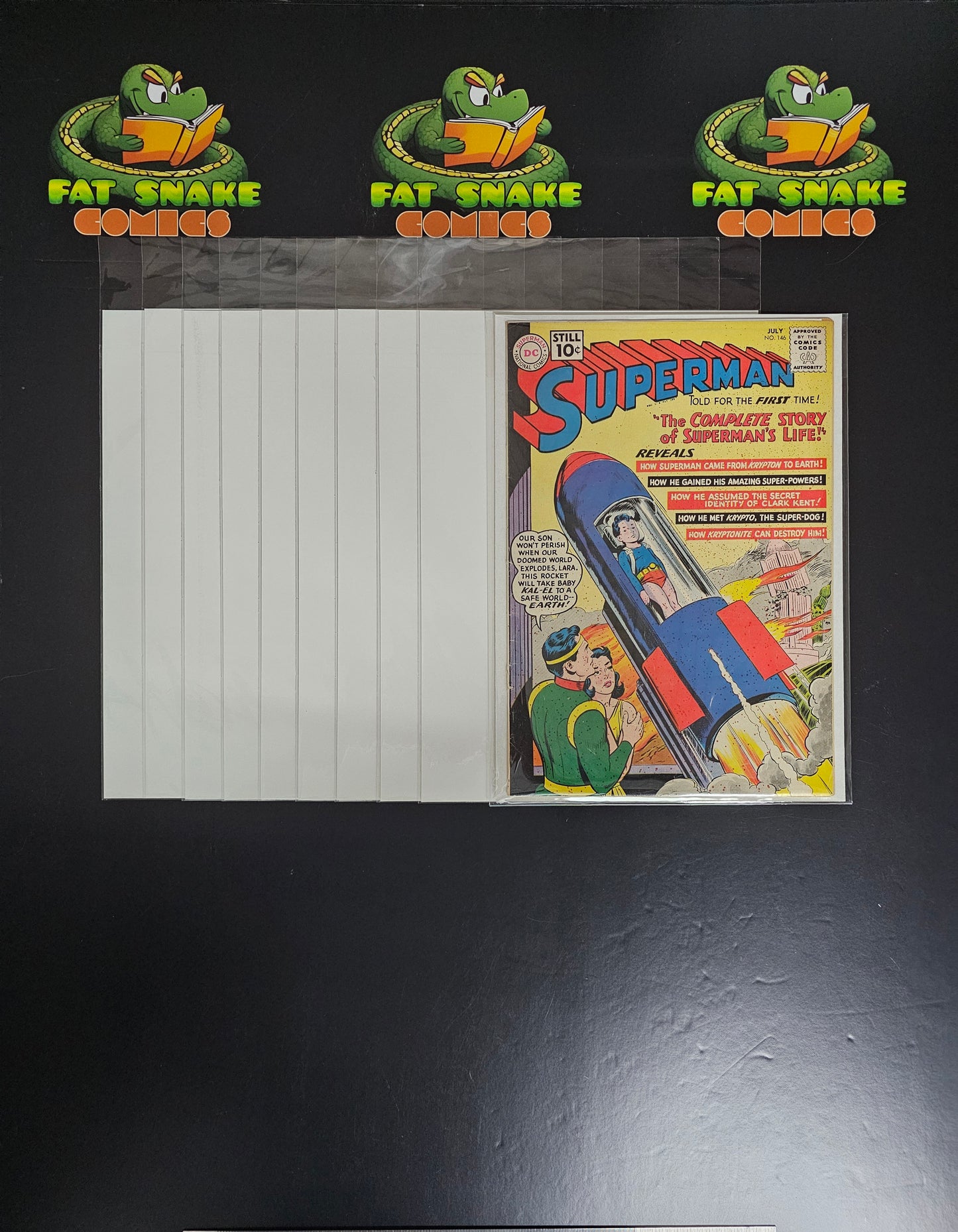 Comic (SA) Sleeve & Board Bunle of 10