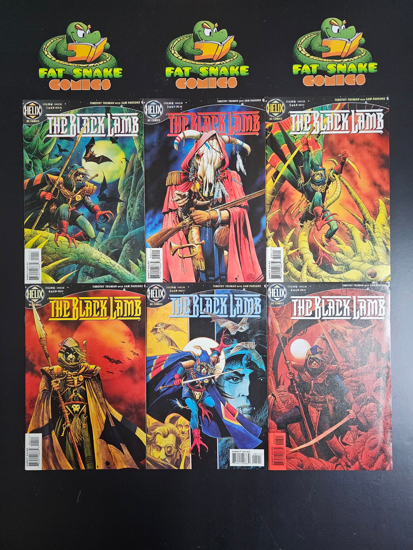 The Black Lamb (1996) #1-6 Complete Run