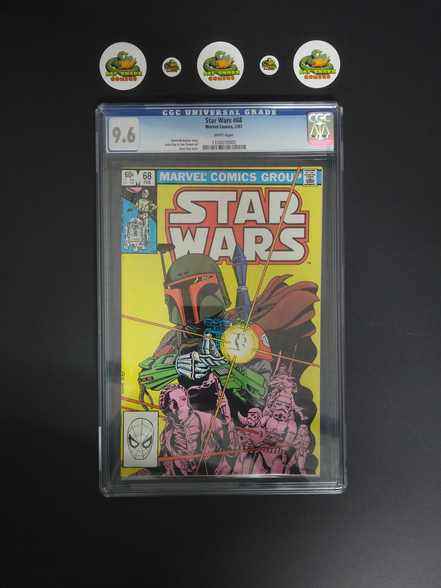 Star Wars (1983) #68 CGC 9.6 Key 1st Appearance Issue