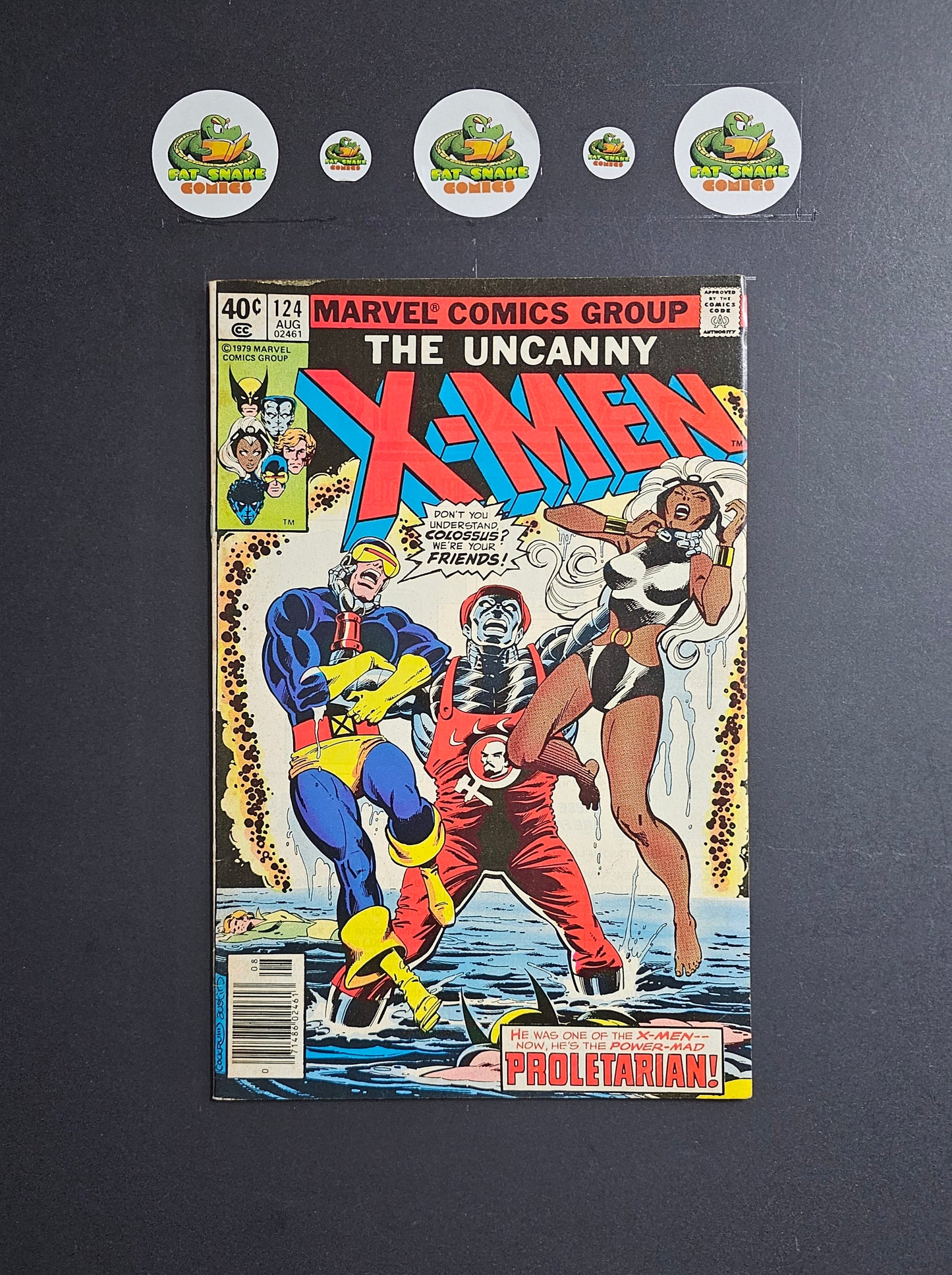 Uncanny X-Men (1979) #124 Newsstand