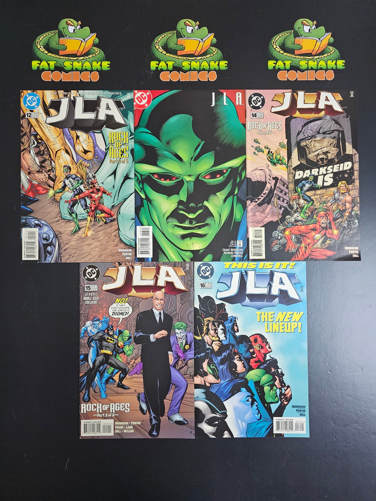 JLA (1997) Bundle of 16 by Grant Morrison