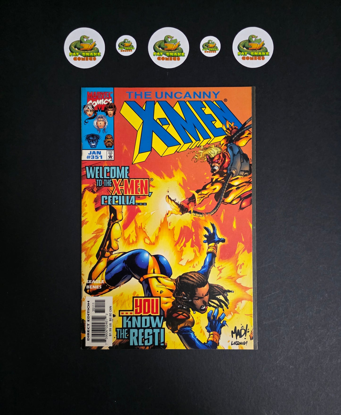Uncanny X-Men (1998) #351 High Grade