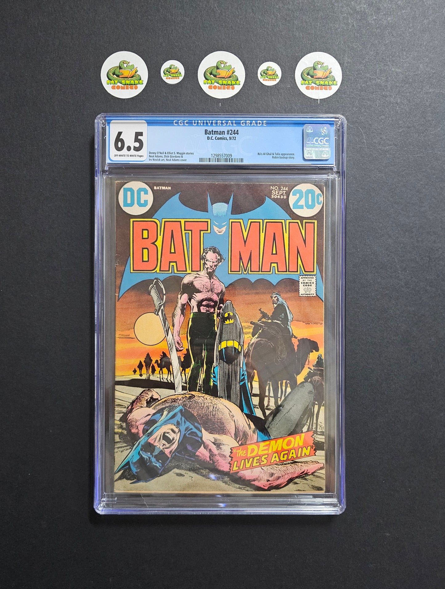 Batman (1972) #244 CGC 6.5 Neal Adam