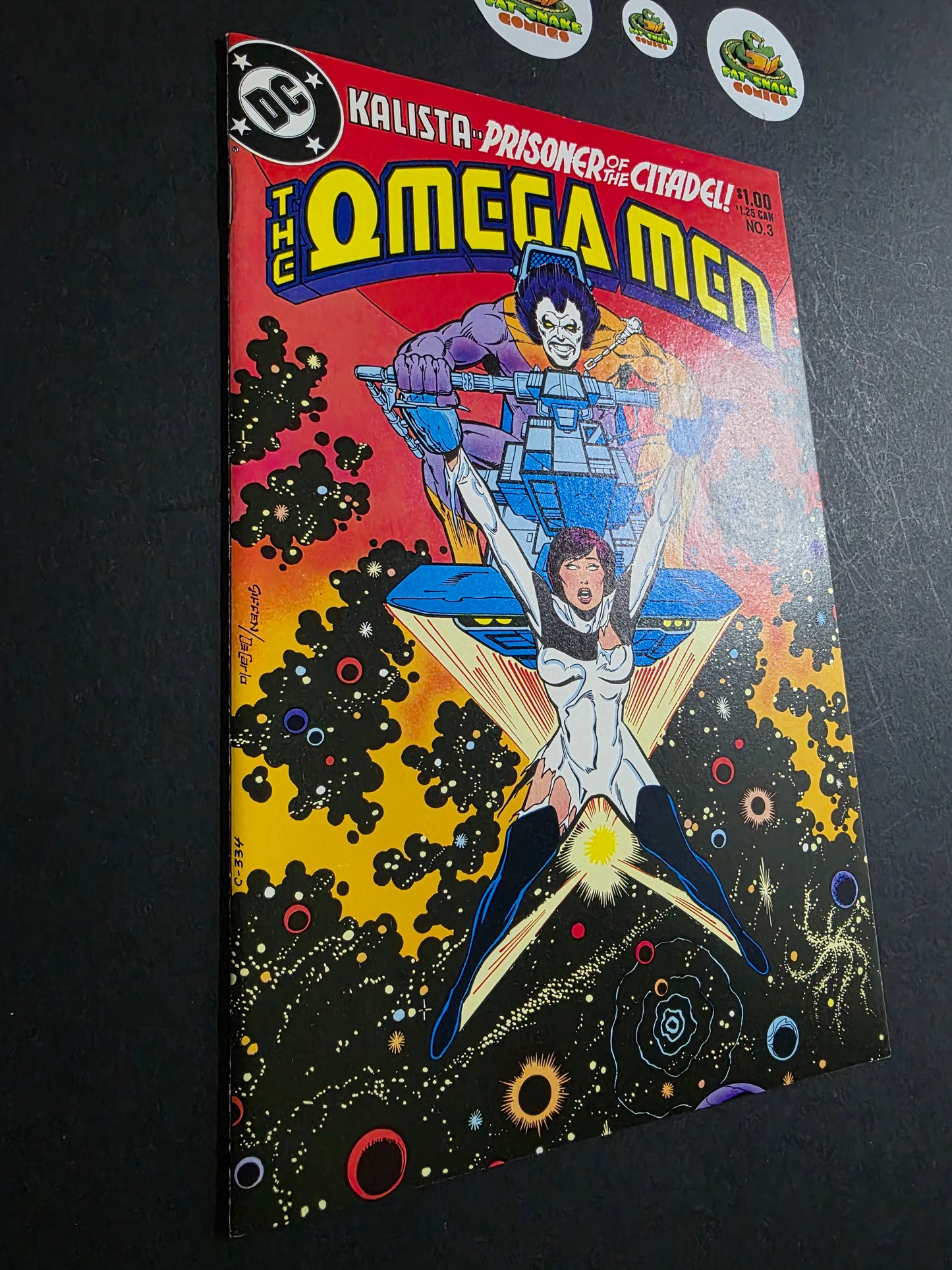 Omega Men (1983) #3 1st Appearance of Lobo
