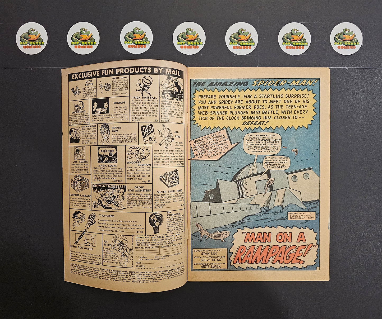 Amazing Spider-Man (Vol.1) #32 2nd Appearance of Dr. Curt Connors