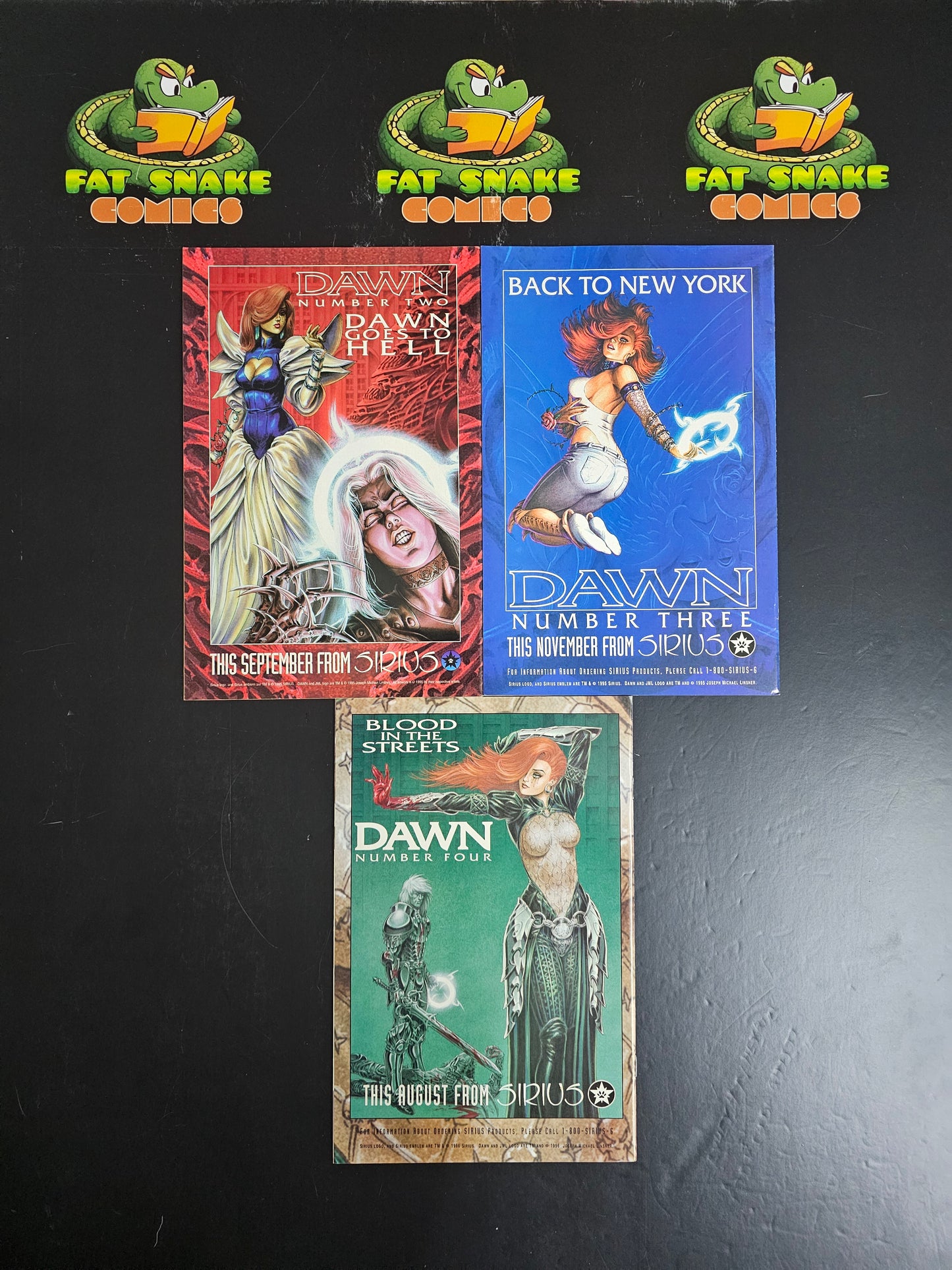 Dawn (1995) #1-#6 Complete Mini Series