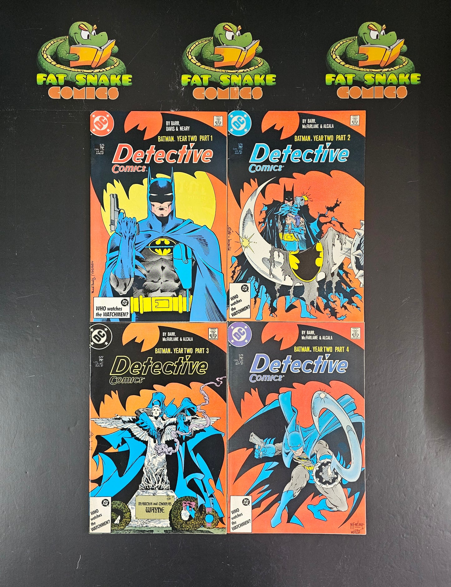 Detective Comics (1987) #575-578 Batman Year Two Complete