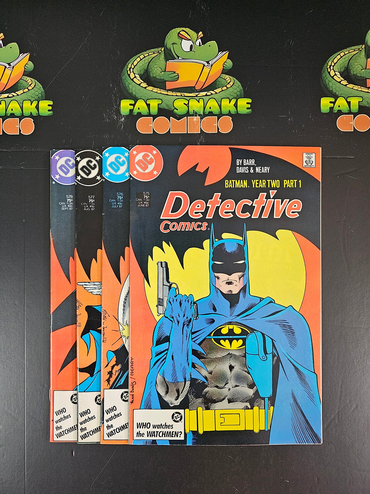 Detective Comics (1987) #575-578 Batman Year Two Complete