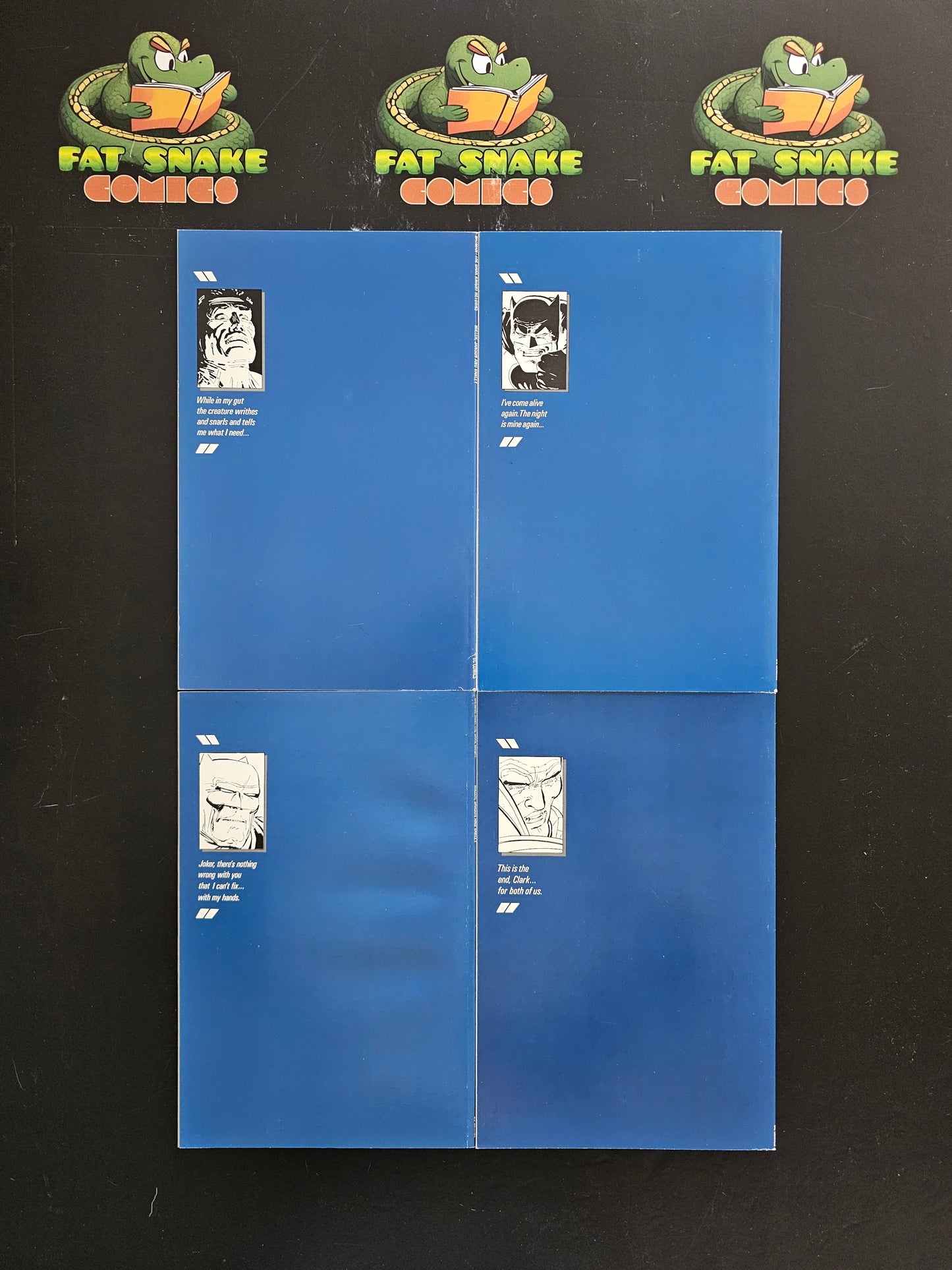 Dark Knight Returns (1986) #1-4 Complete Frank Miller