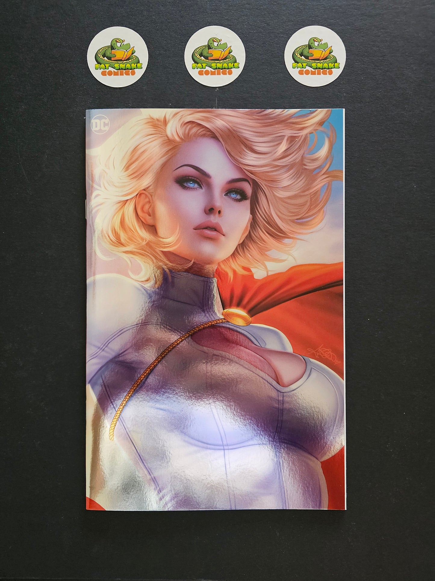 Power Girl (2023) #1 Ariel Diaz "Virgin" Foil Variant