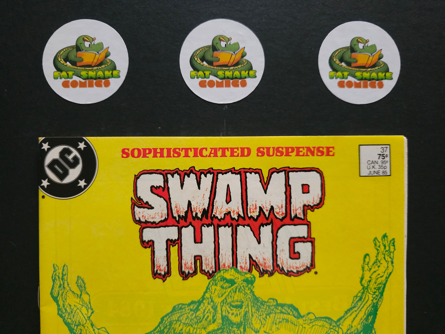 Swamp Thing (Vol.1) #37 1st Appearance of John Constantine