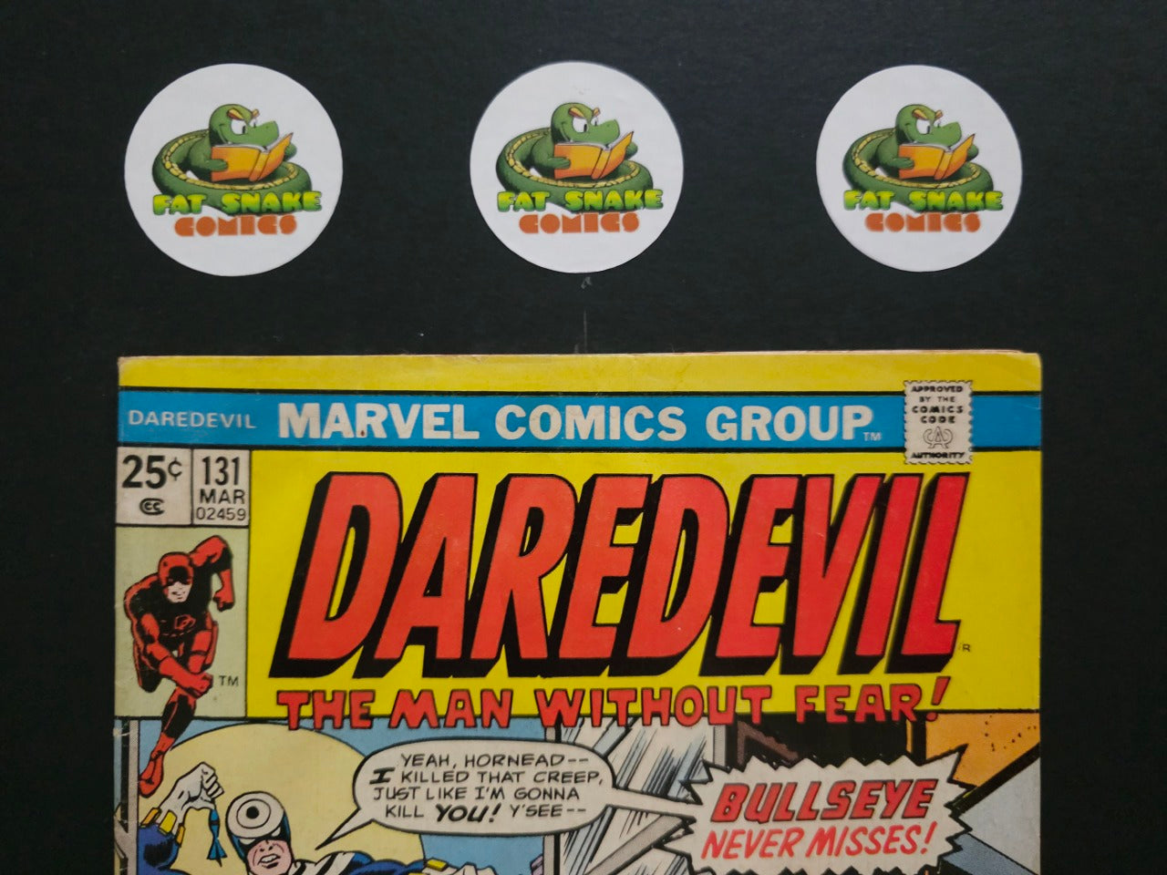 Daredevil (Vol. 1) #131 Origin & 1st Appearance of Bullseye