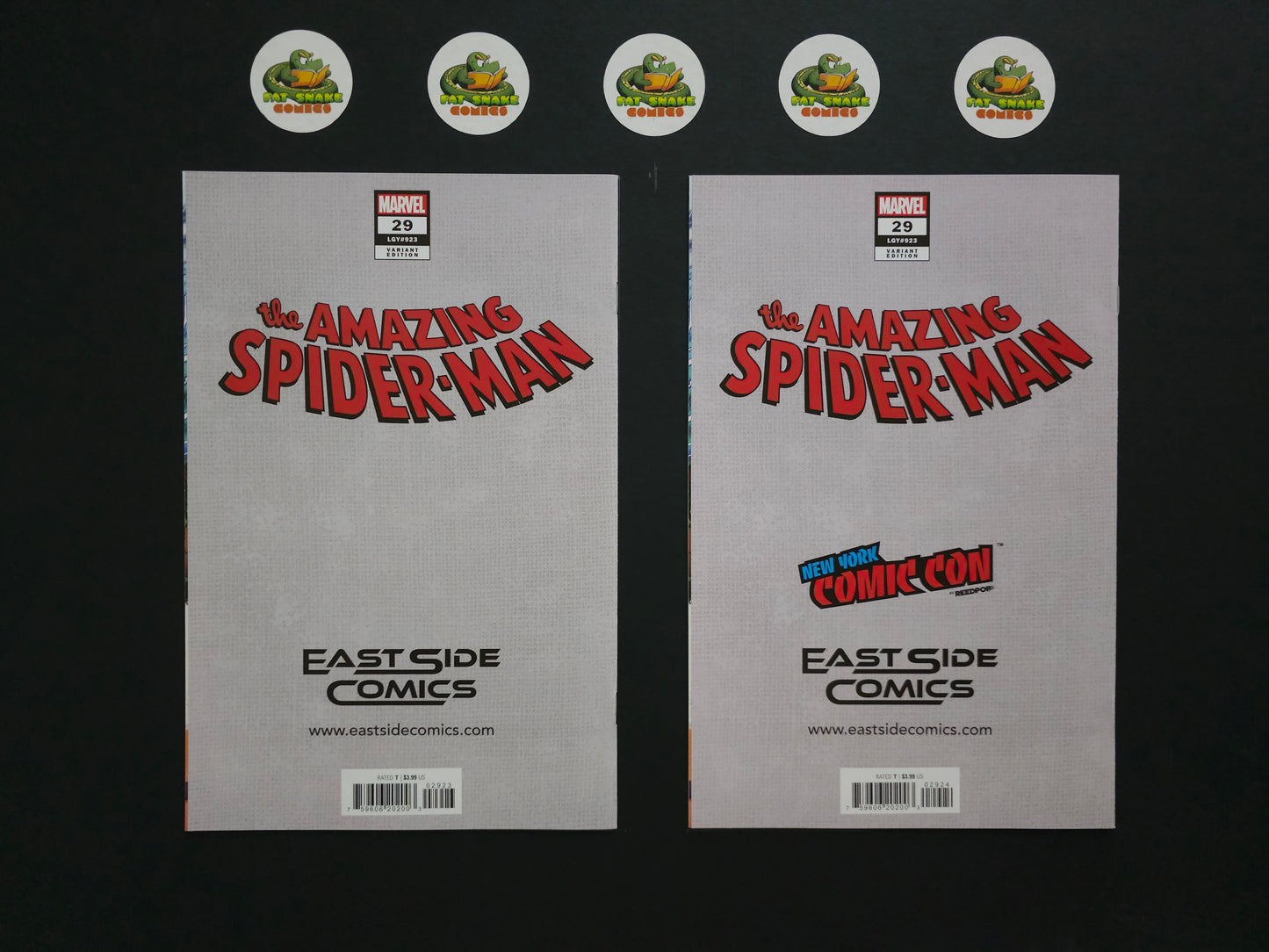 Amazing Spider-Man (2023) #29 Giang Trade Dress & NYCC 2023 "Virgin"