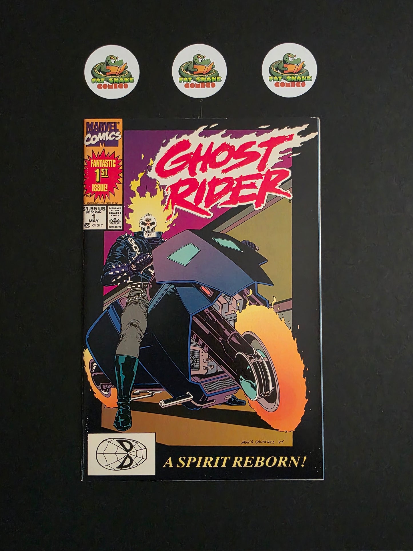 Ghost Rider (1990) #1 1st Appearance of Dan Ketch as Ghost Rider
