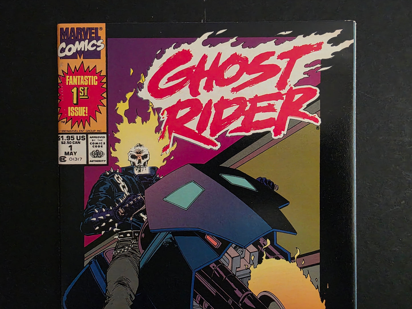 Ghost Rider (1990) #1 1st Appearance of Dan Ketch as Ghost Rider