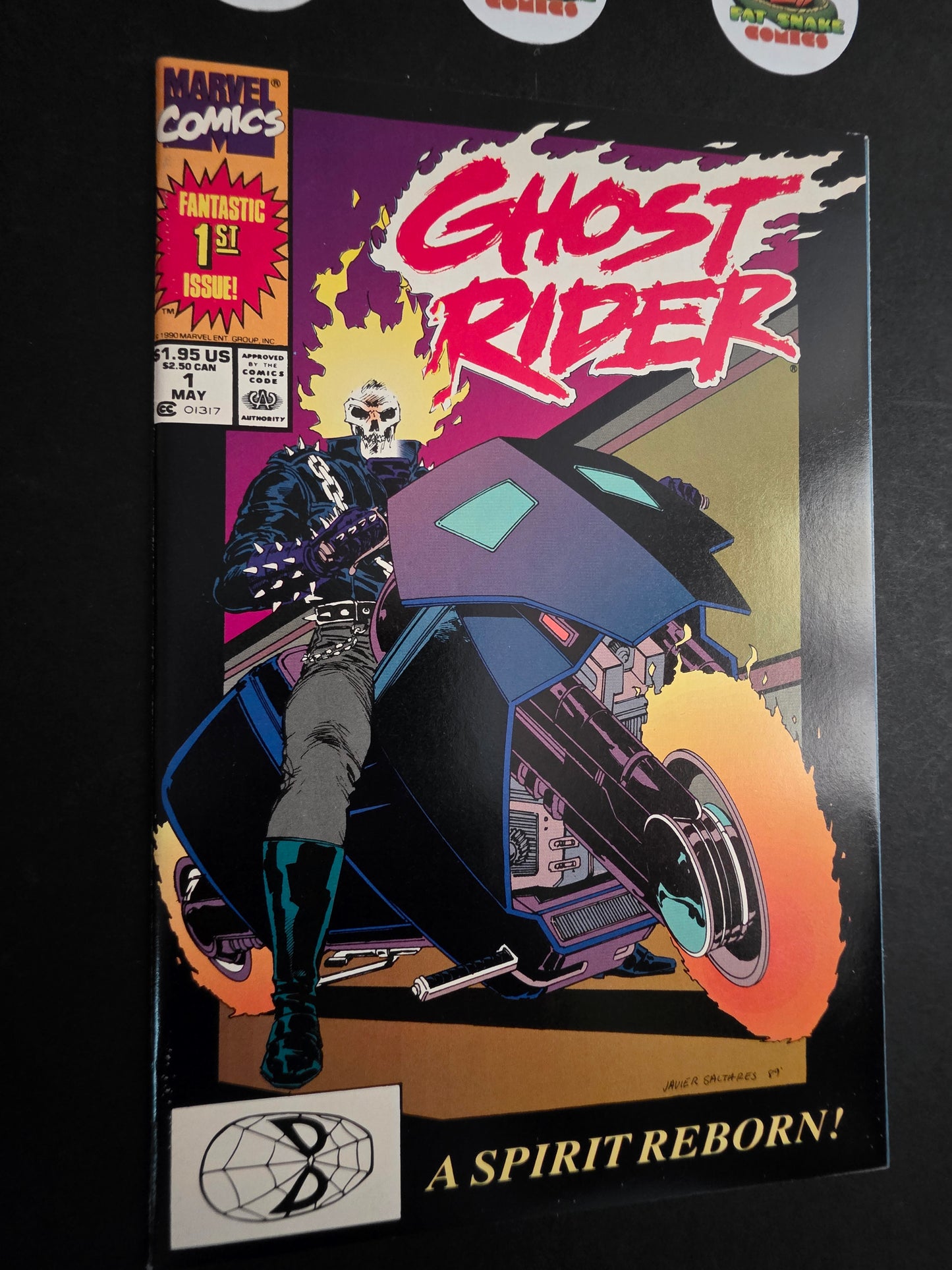 Ghost Rider (1990) #1 1st Appearance of Dan Ketch as Ghost Rider