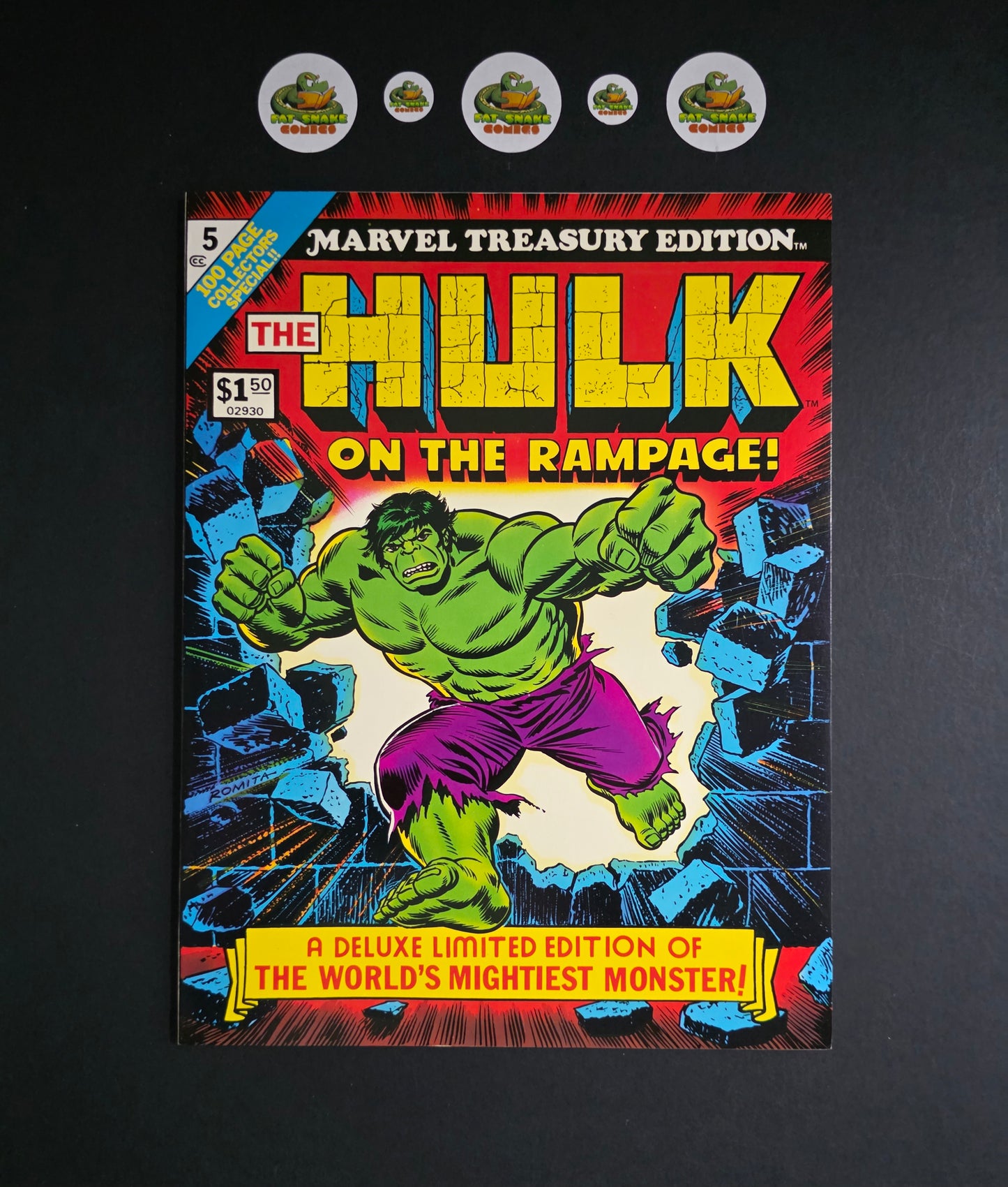 Marvel Treasury Edition (1975) #5 Incredible Hulk