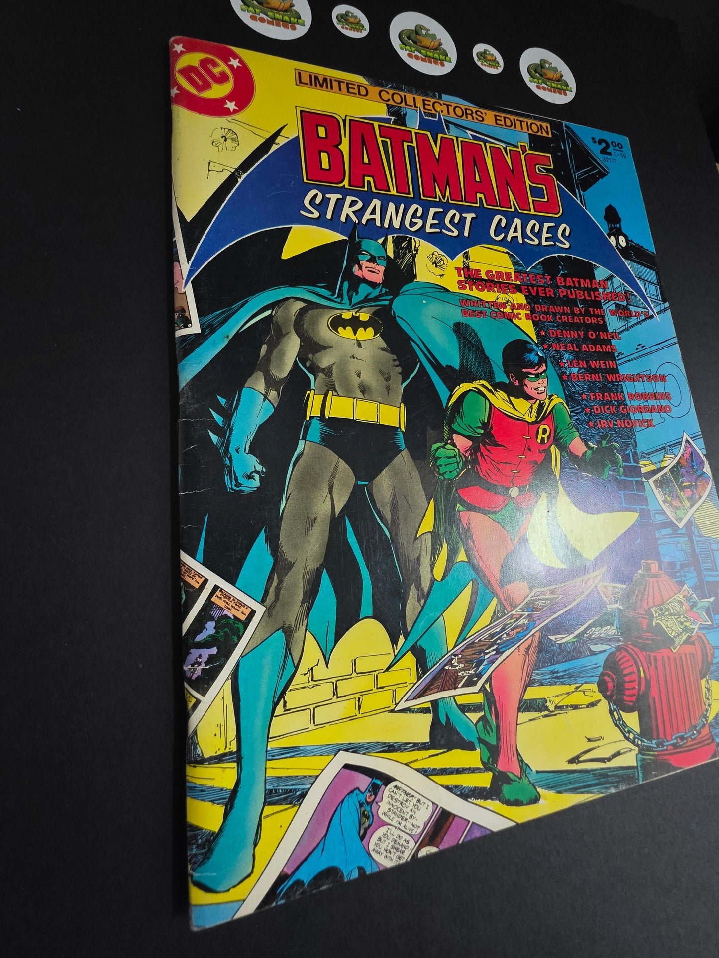 Limited Collector's Edition (1978) C-59 Batman's Strangest Cases